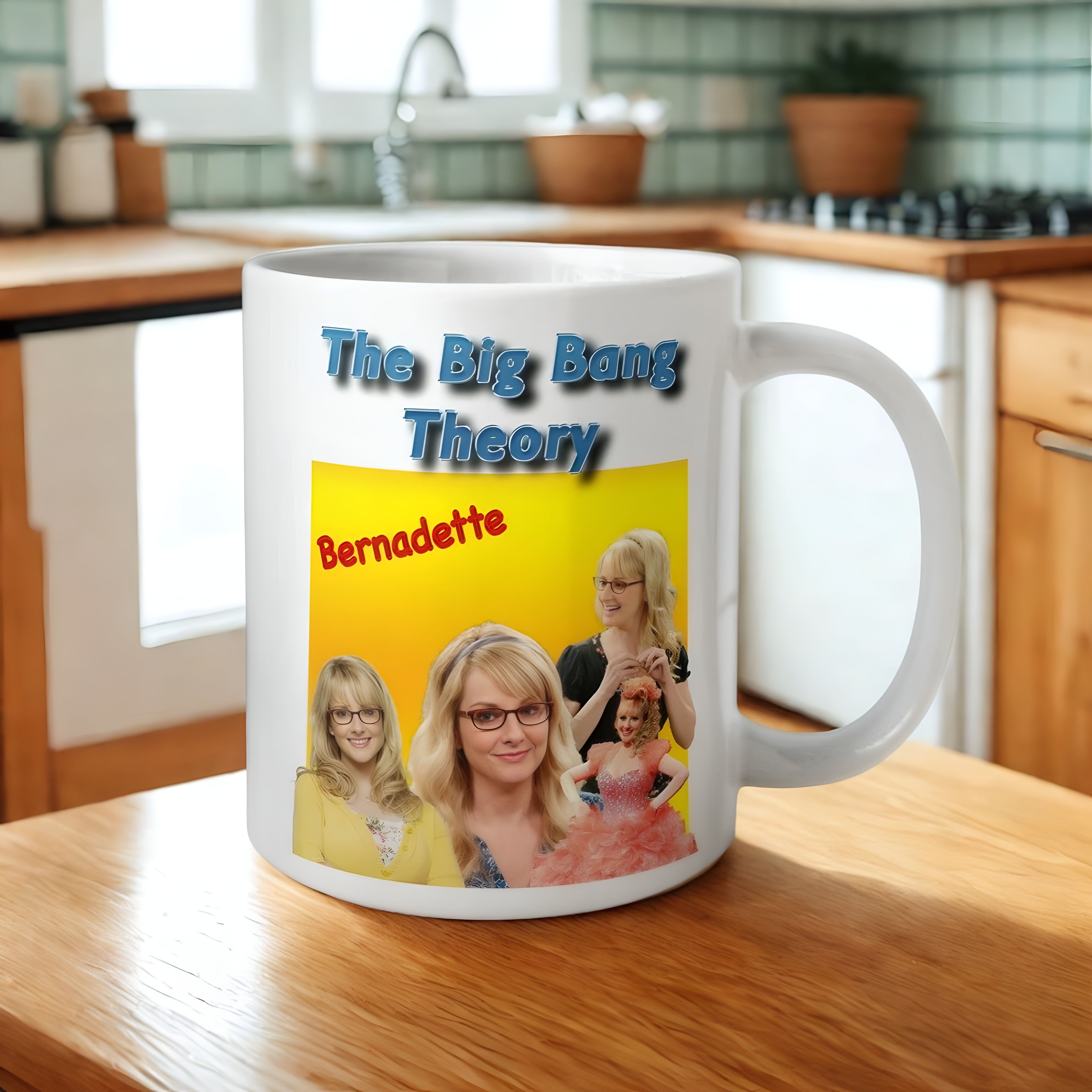 Big Bang Theory Bernadette Rostenkowski Portrait Homage Mug