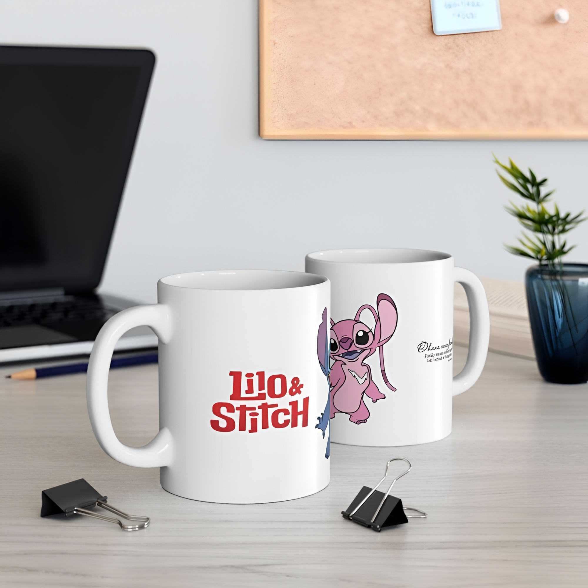 Lilo And Stitch Design Ceramic Coffee Mug
