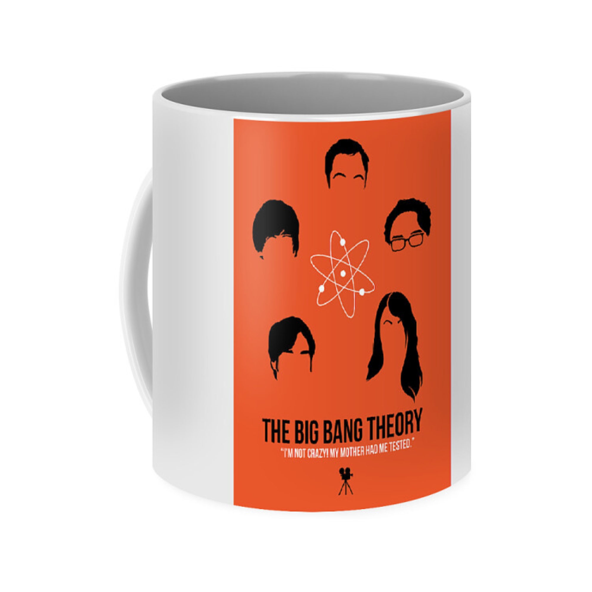 I Am Not Crazy Quote Print Poster Style The Big Bang Theory Ceramic Coffee Mug