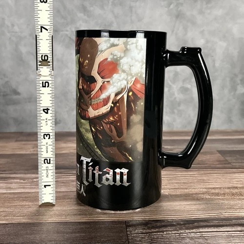 Attack On Titan Colossal Titan Mug Ceramic Anime Coffee Cup Shingeki no Kyojin - Picture 19 of 20