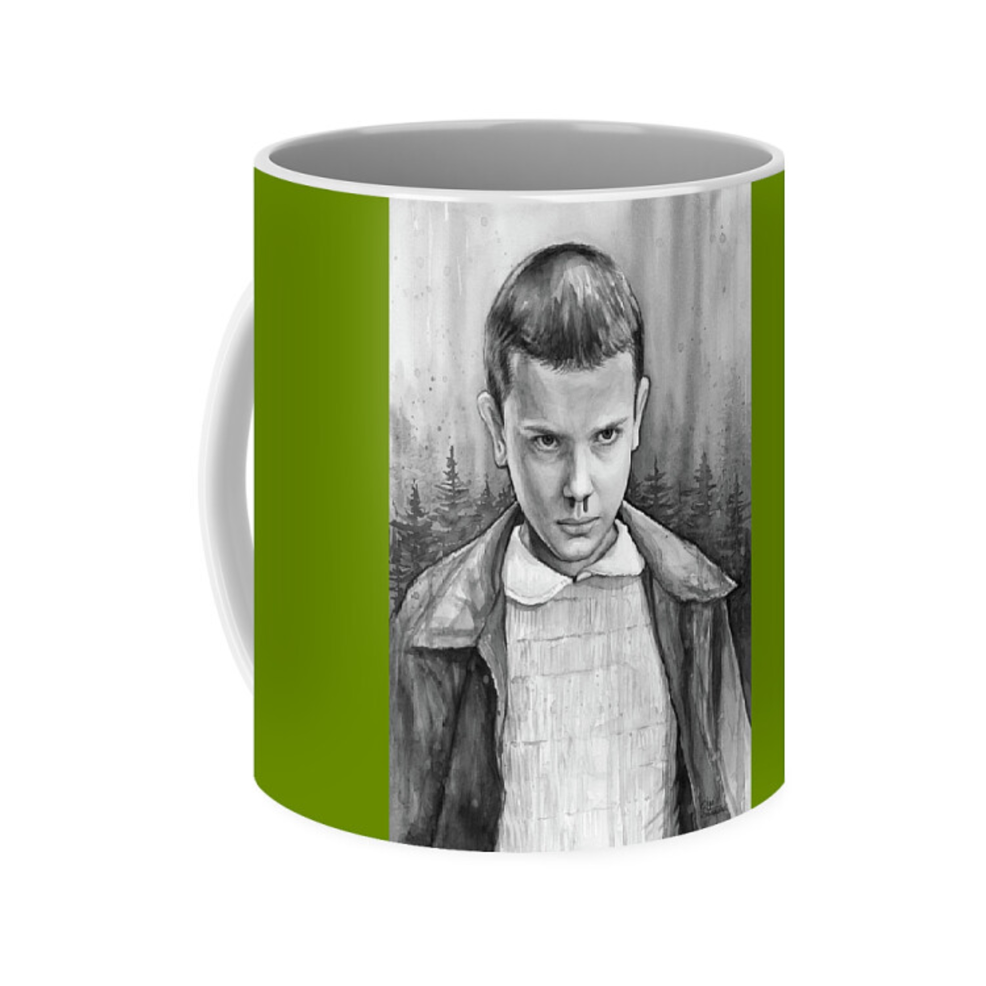 Stranger Things Eleven Fan Art Coffee Mug