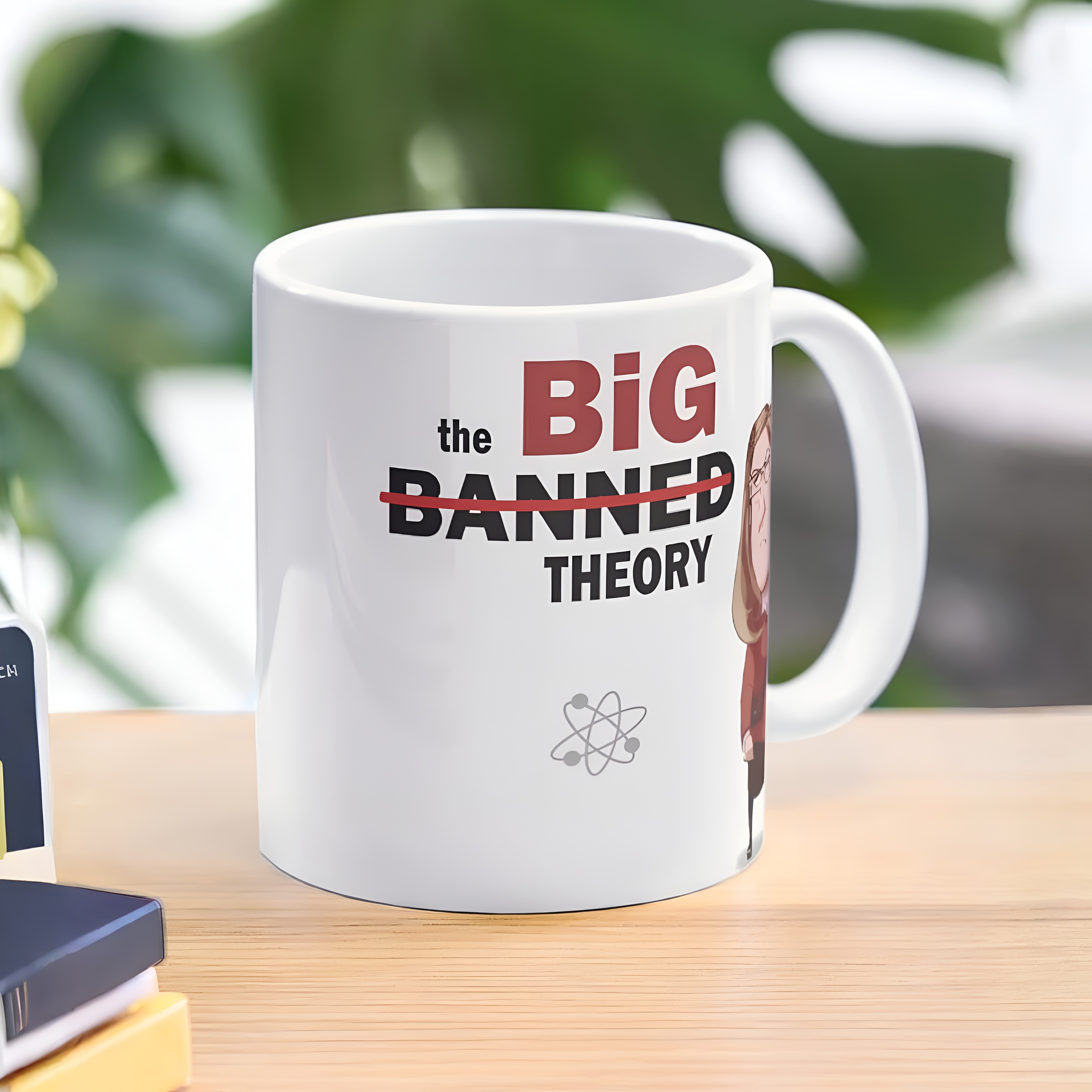 Big Banned Theory Amy Farrah Fowler Parody Mug
