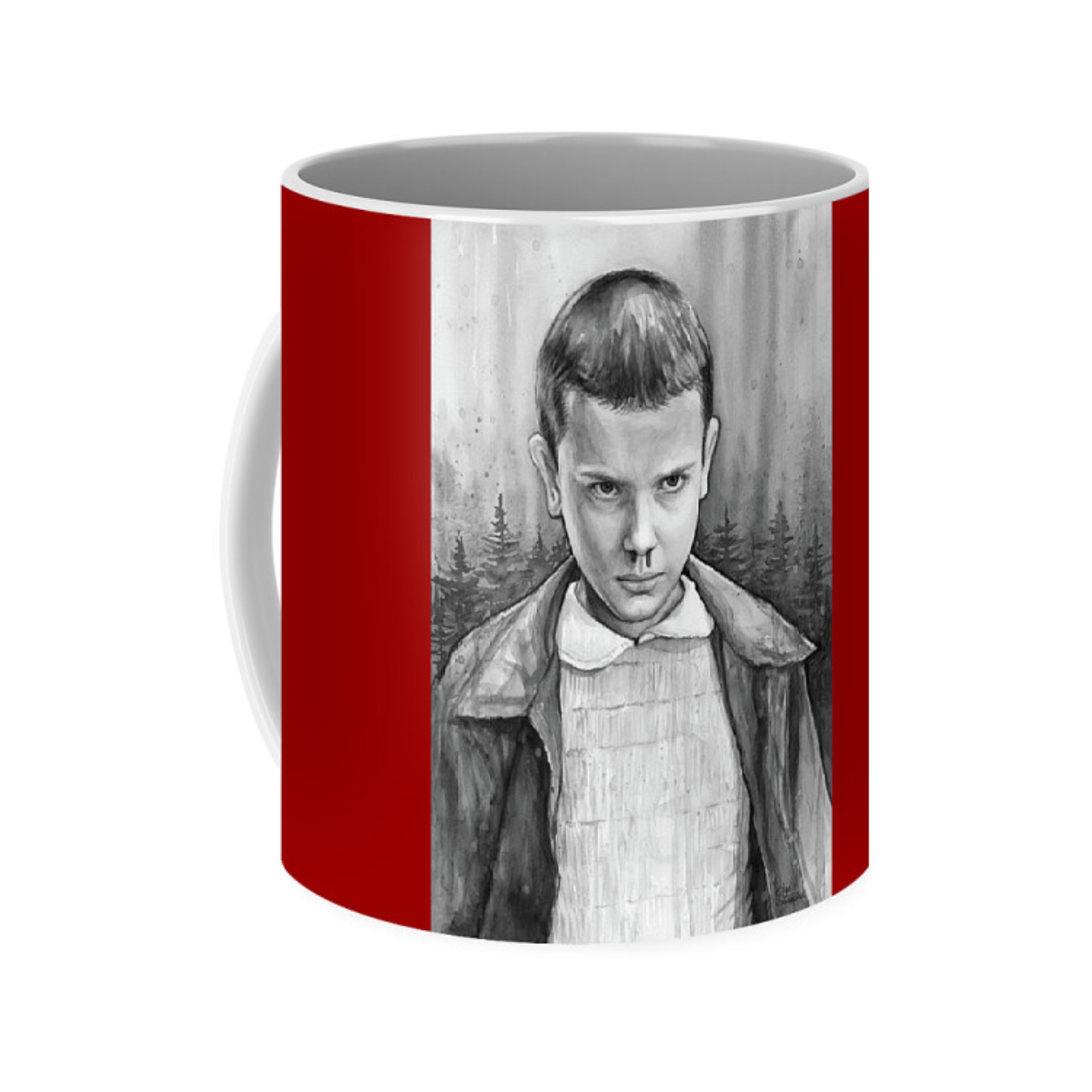 Stranger Things Eleven Fan Art Coffee Mug