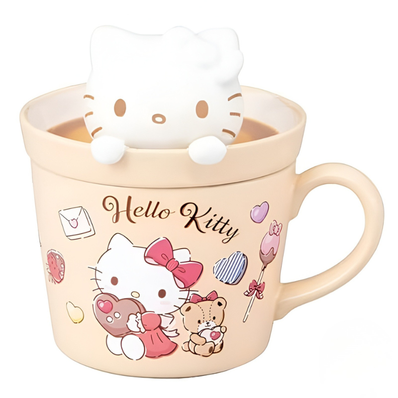 Hello Kitty Latte Art Mug