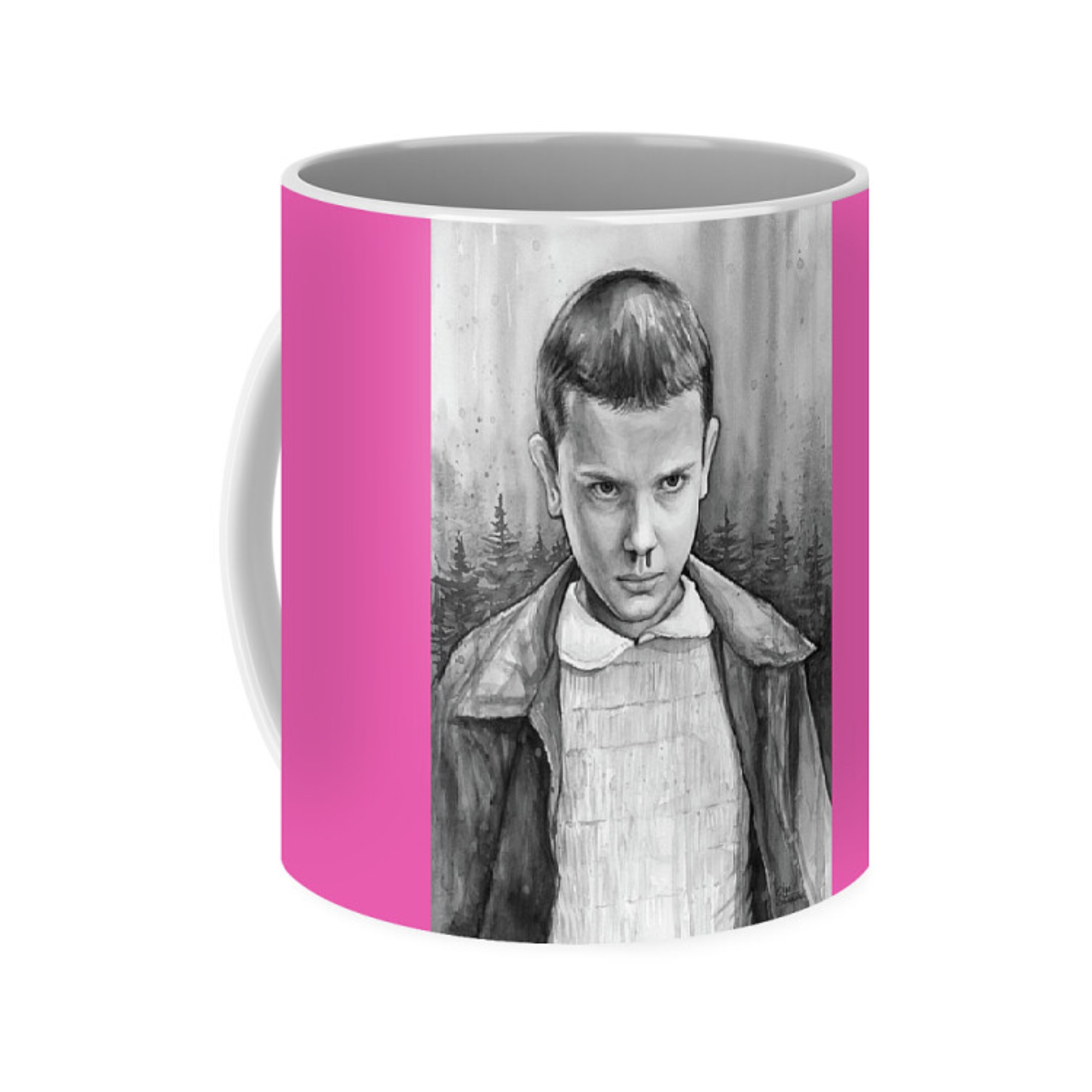 Stranger Things Eleven Fan Art Coffee Mug
