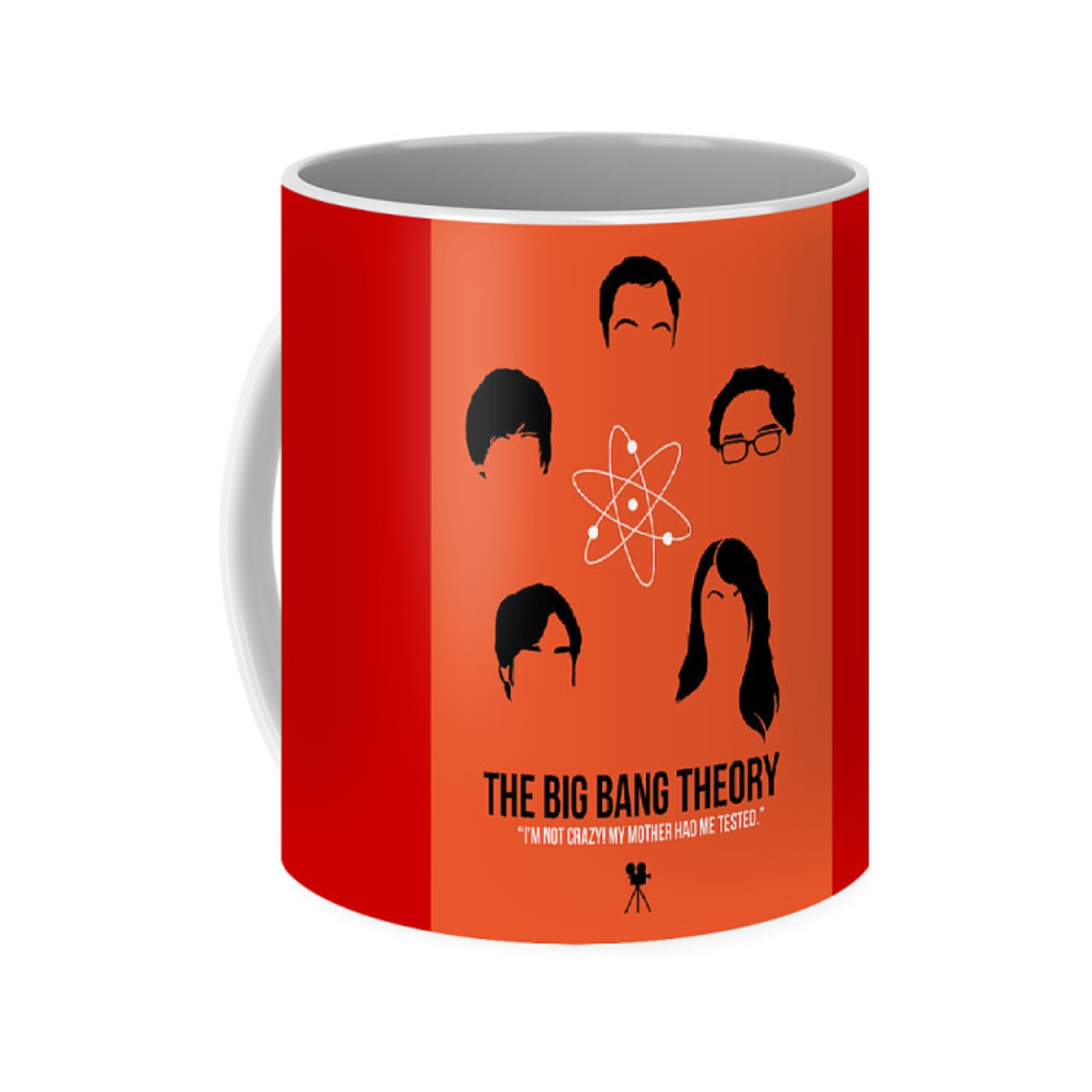 I Am Not Crazy Quote Print Poster Style The Big Bang Theory Ceramic Coffee Mug