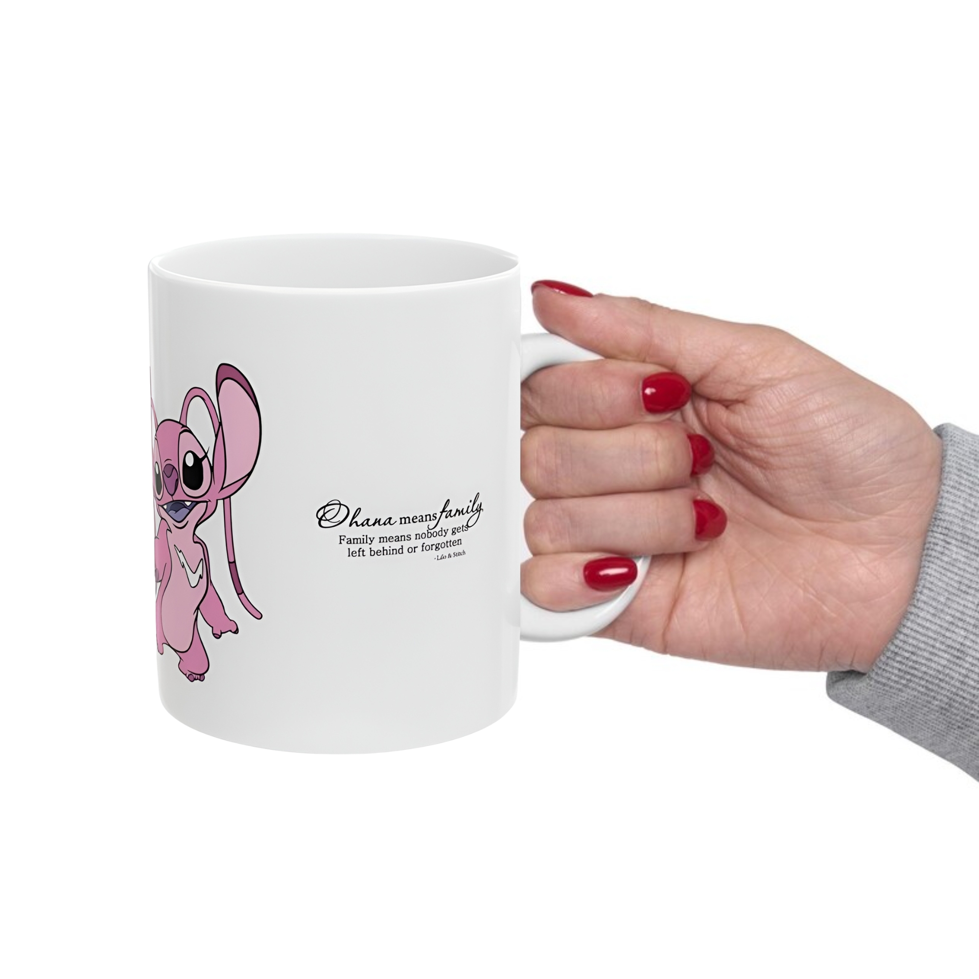 Lilo And Stitch Design Ceramic Coffee Mug