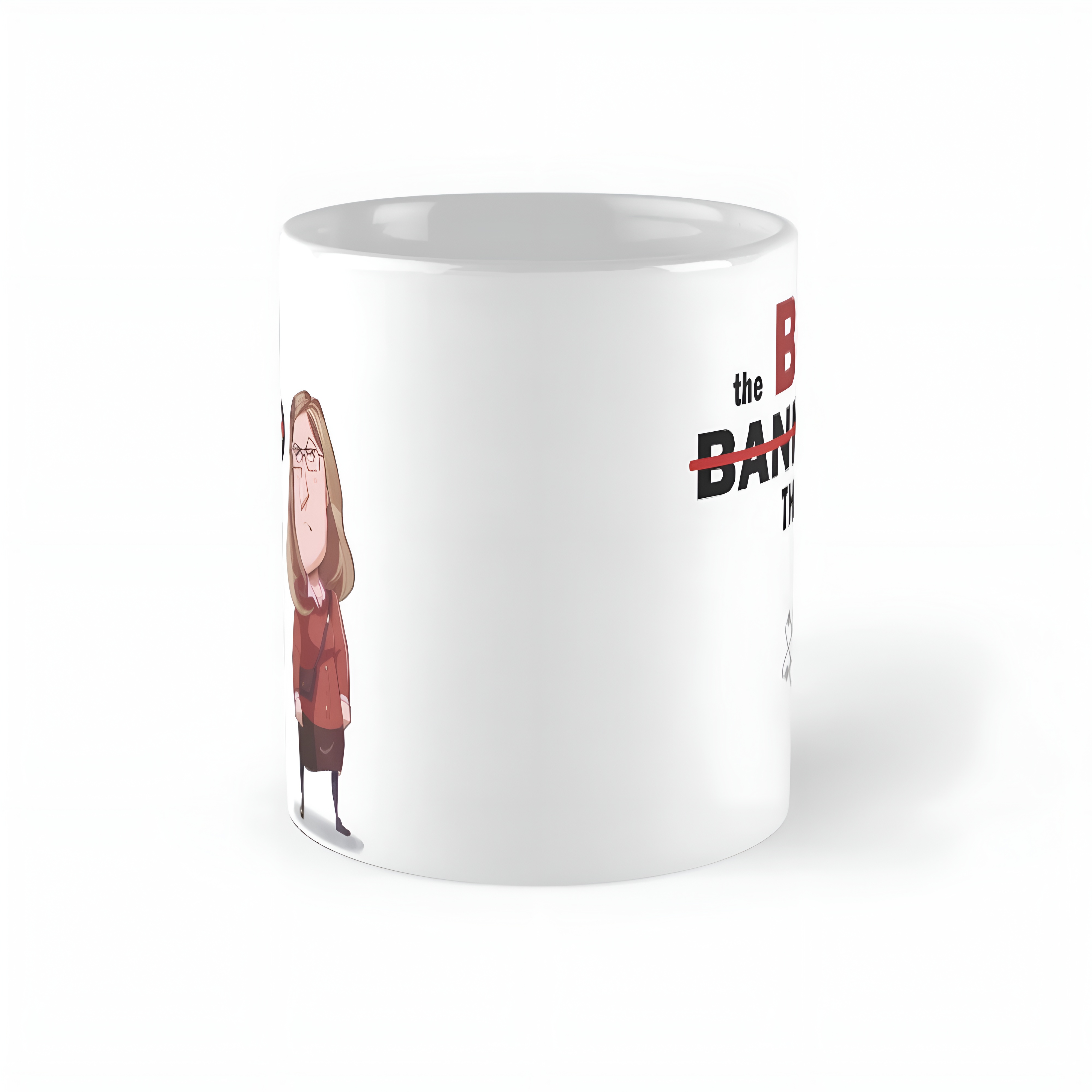 Big Banned Theory Amy Farrah Fowler Parody Mug