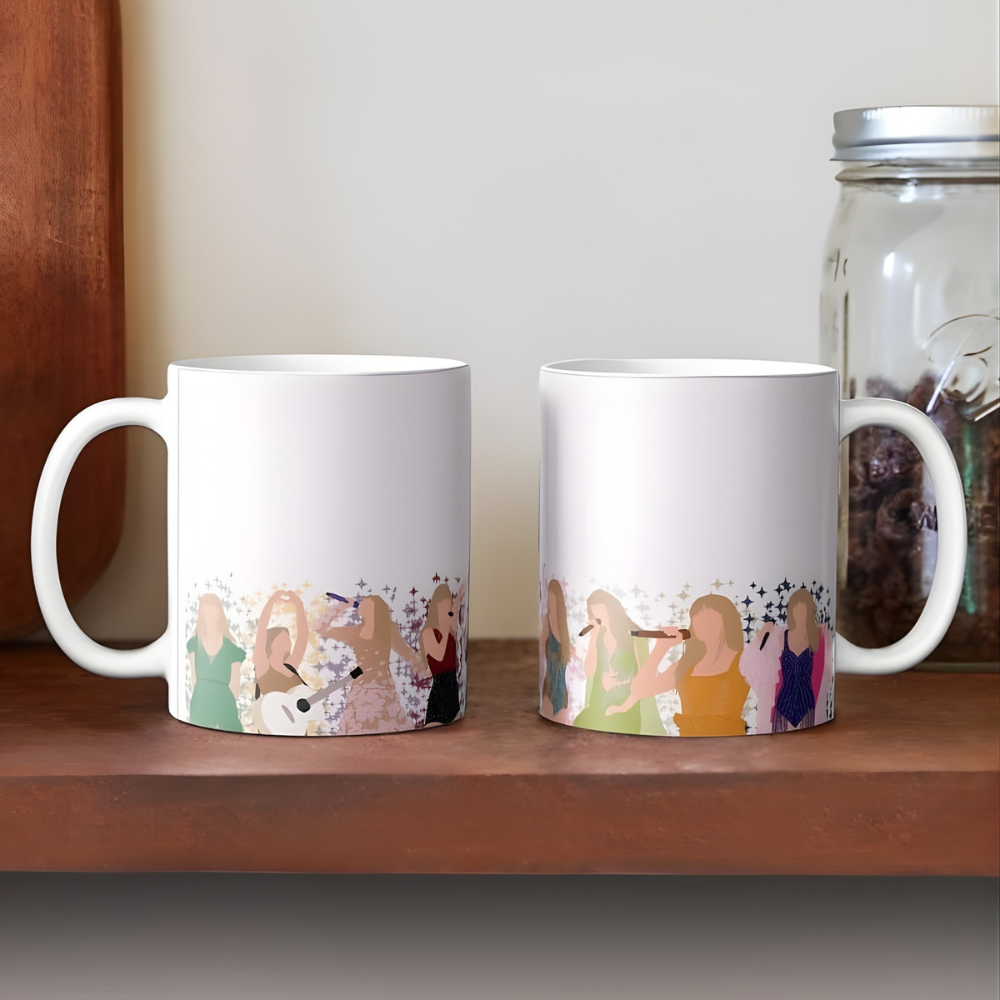 Taylor Swift Inspired Album Era Banner Mug