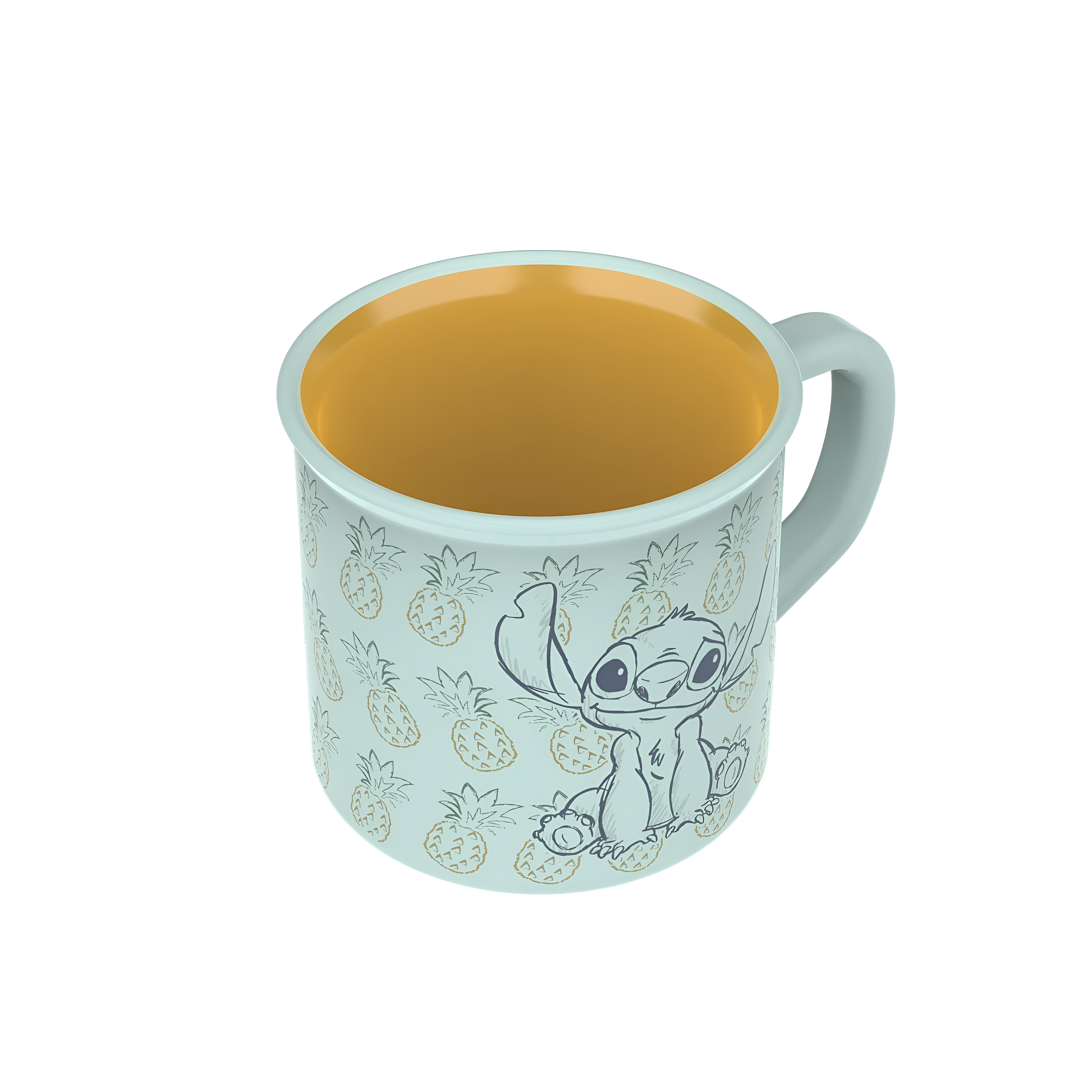 Stitch Harlow Mug With Artistic Campfire Design