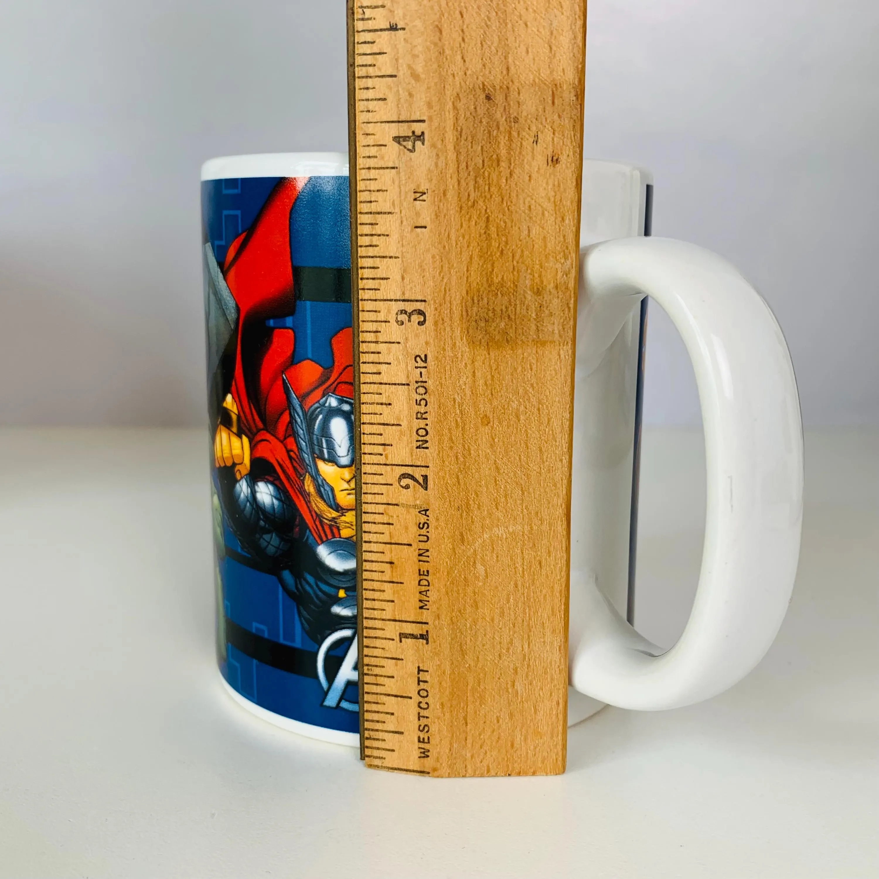 Captain America And Hulk Comic Ceramic Mug