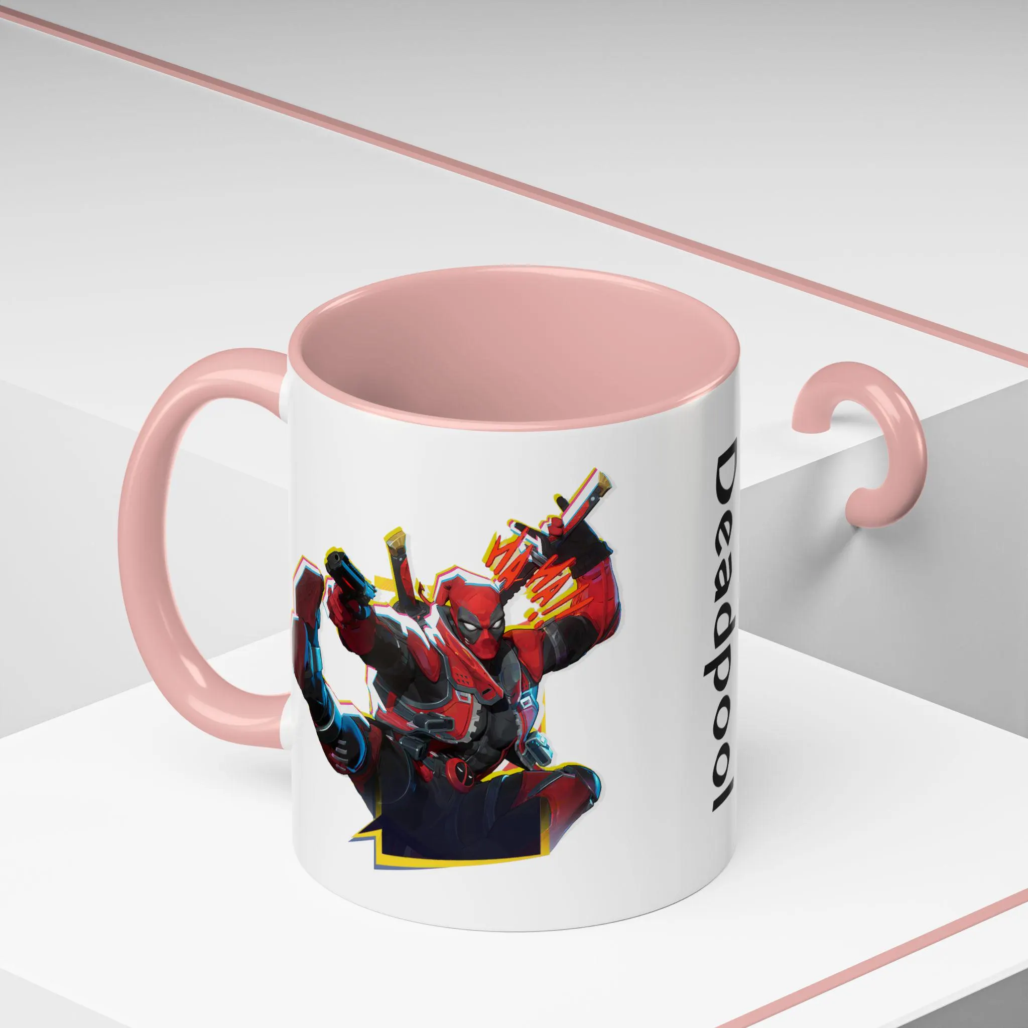 Deadpool Marvel Rivals Accent Coffee Mug 