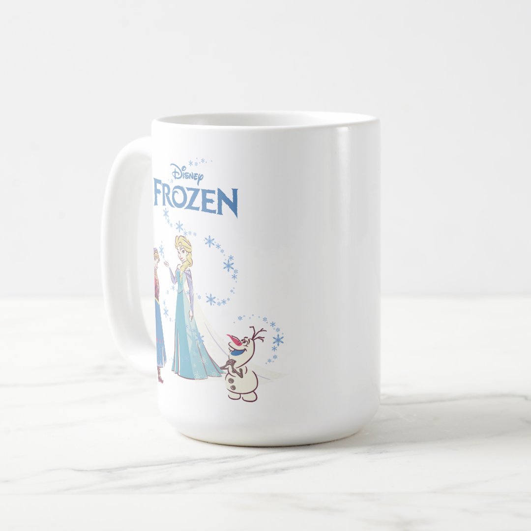 Frozen Elsa Anna Olaf Mug Ceramic Coffee and Tea Cup