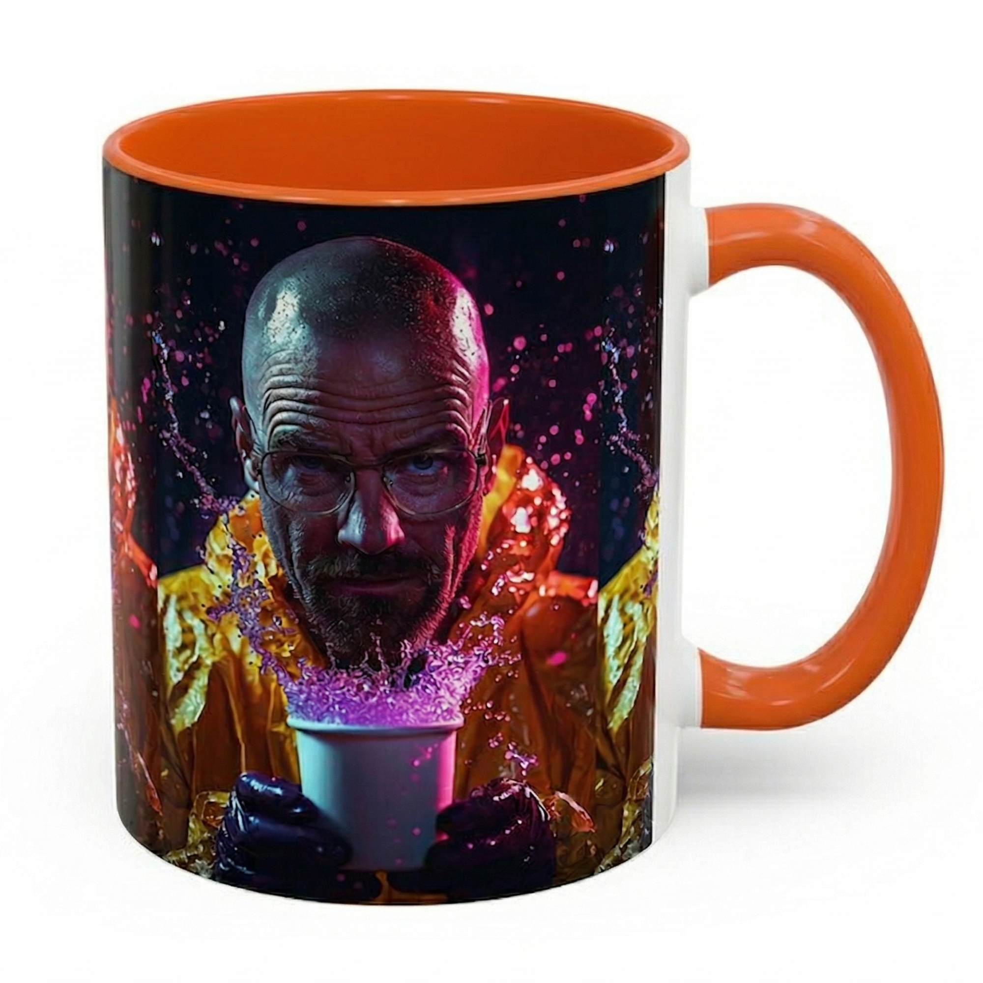 Walter White Character Chemical Splash Mug