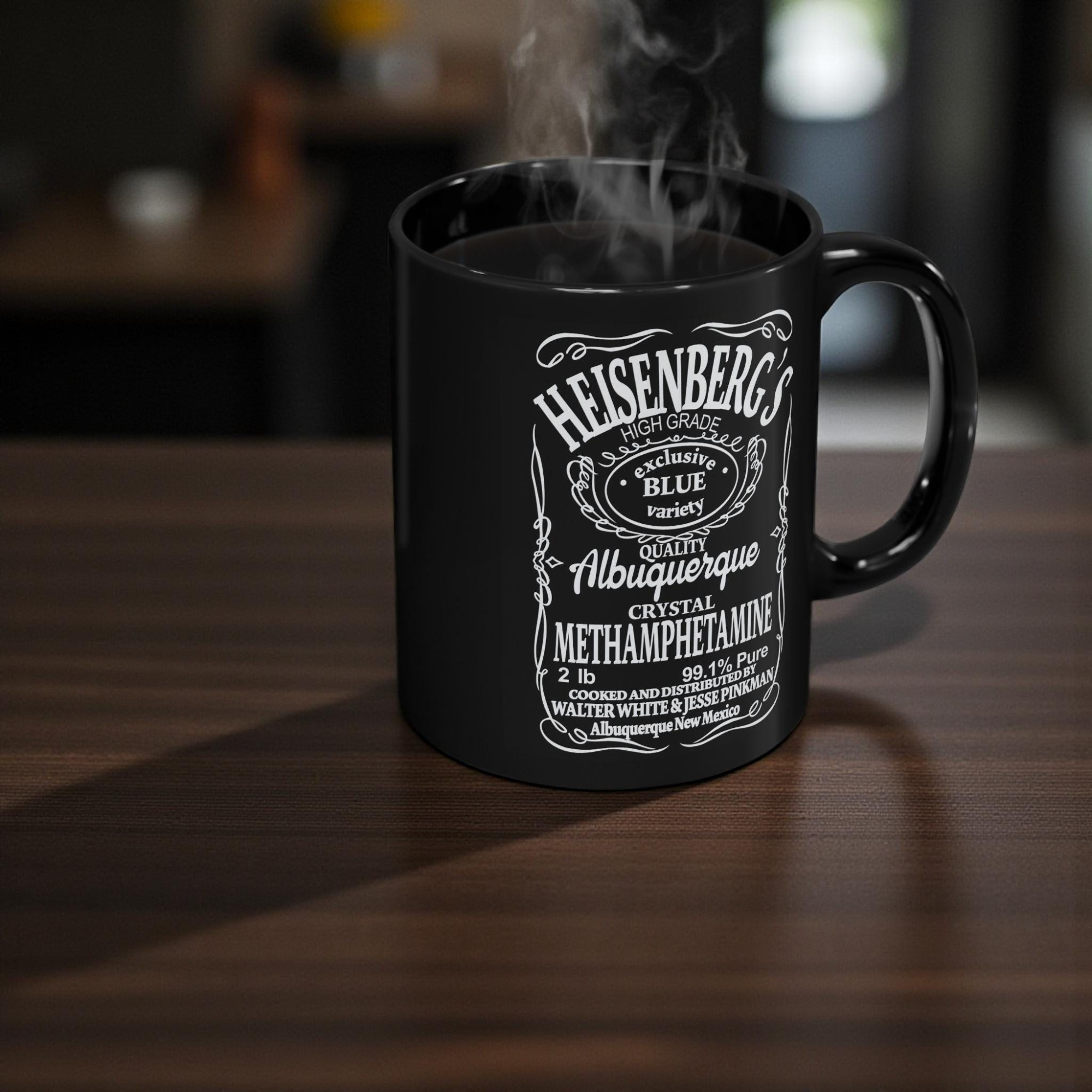 Heisenberg Walter White Whiskey Style Mug