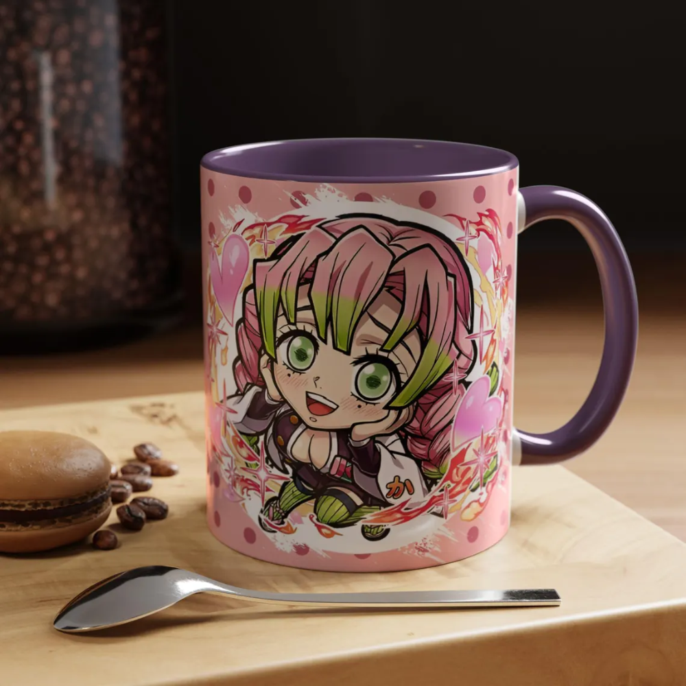 Demon Slayer, Mitsuri Kanroji Coffee Mug (11, 15oz)
