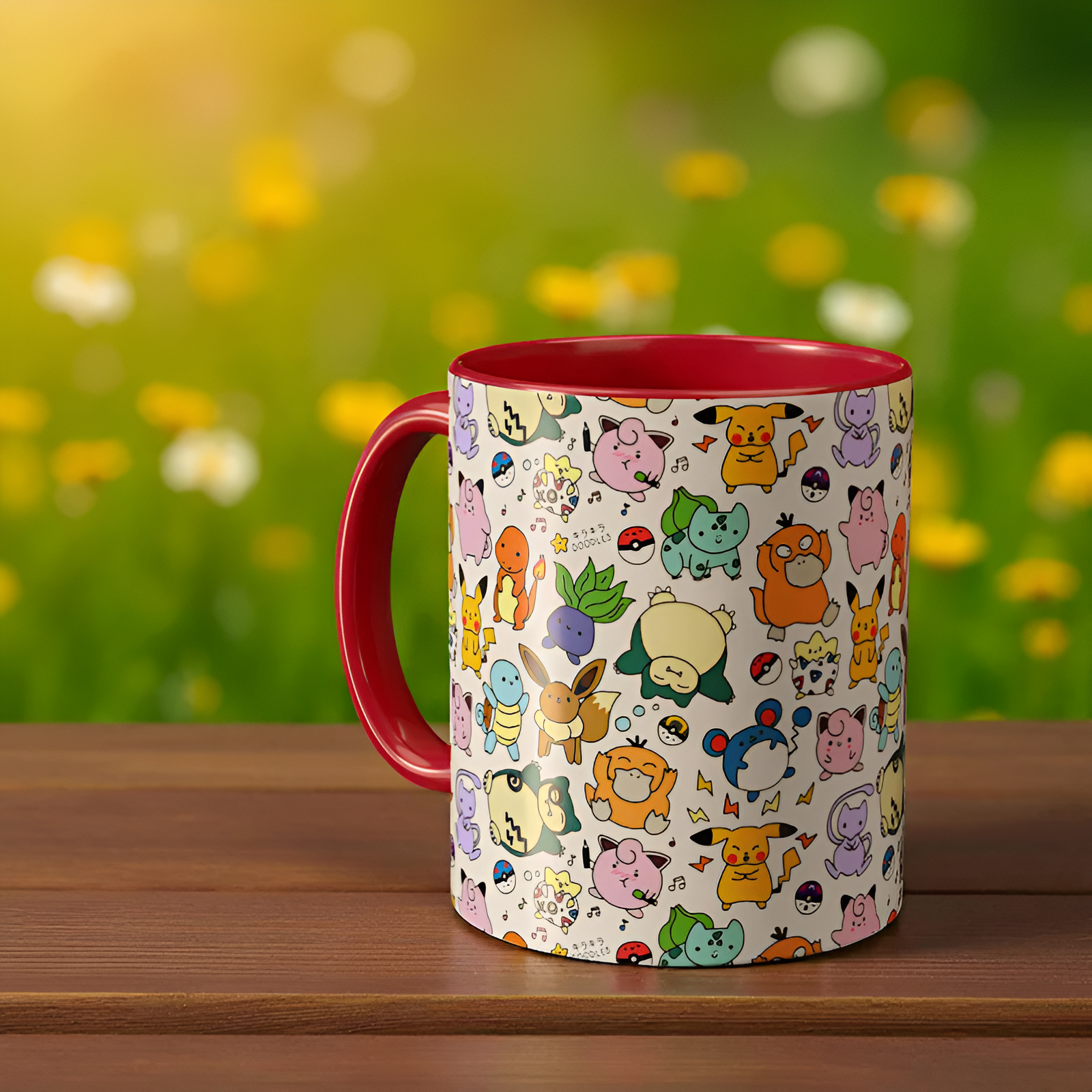 11 Oz Inspired by Pokemon Ceramic Mug