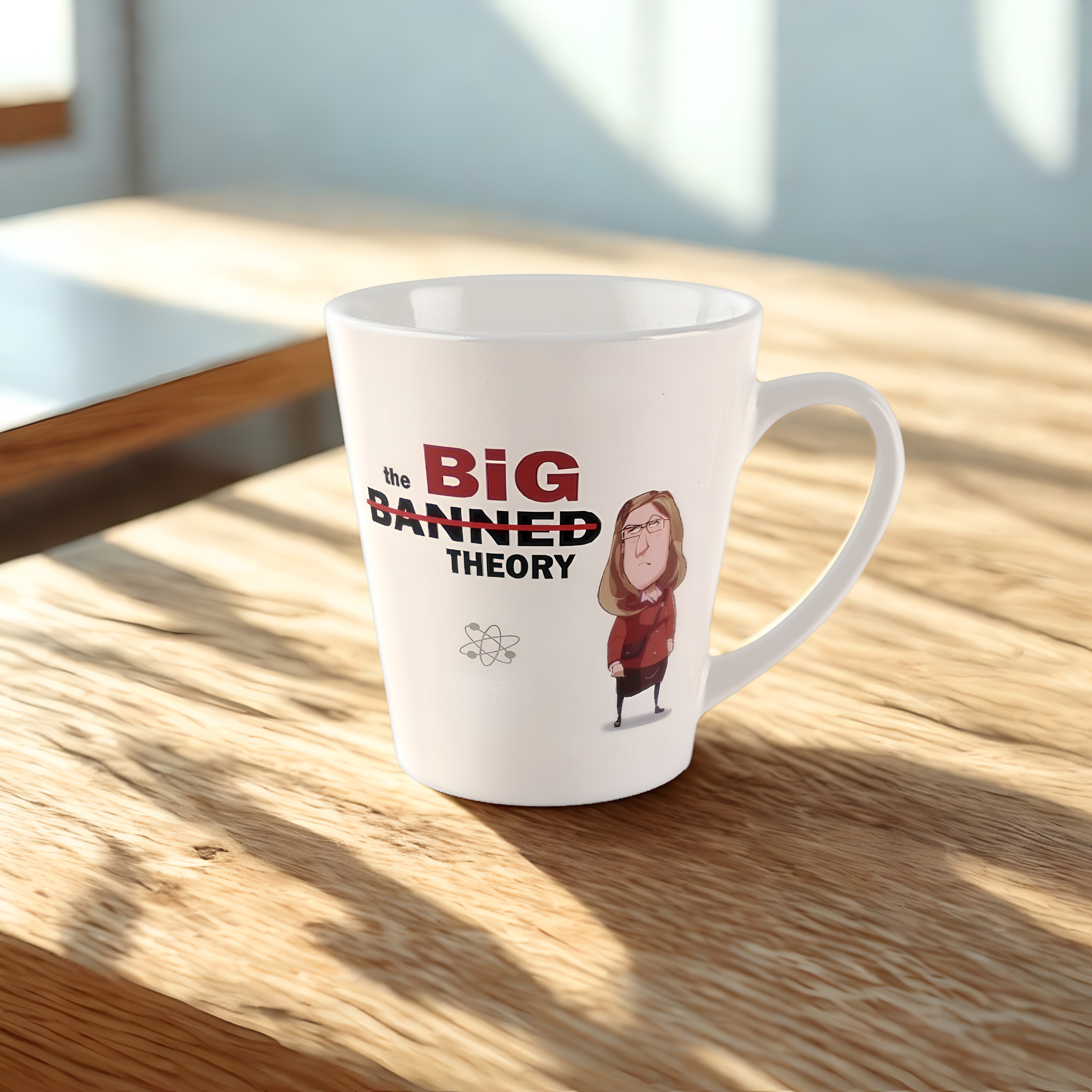 Big Banned Theory Amy Farrah Fowler Parody Mug