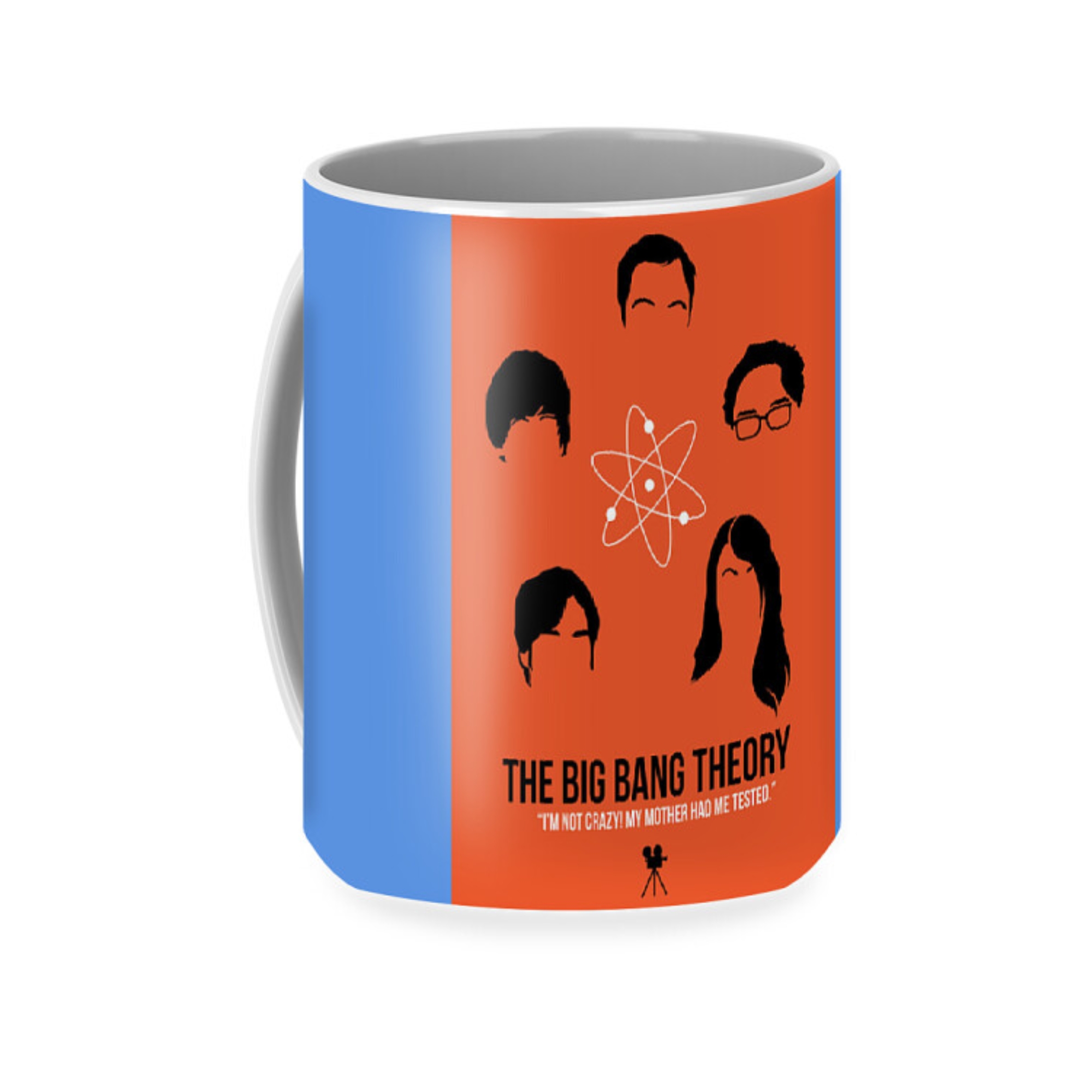 I Am Not Crazy Quote Print Poster Style The Big Bang Theory Ceramic Coffee Mug