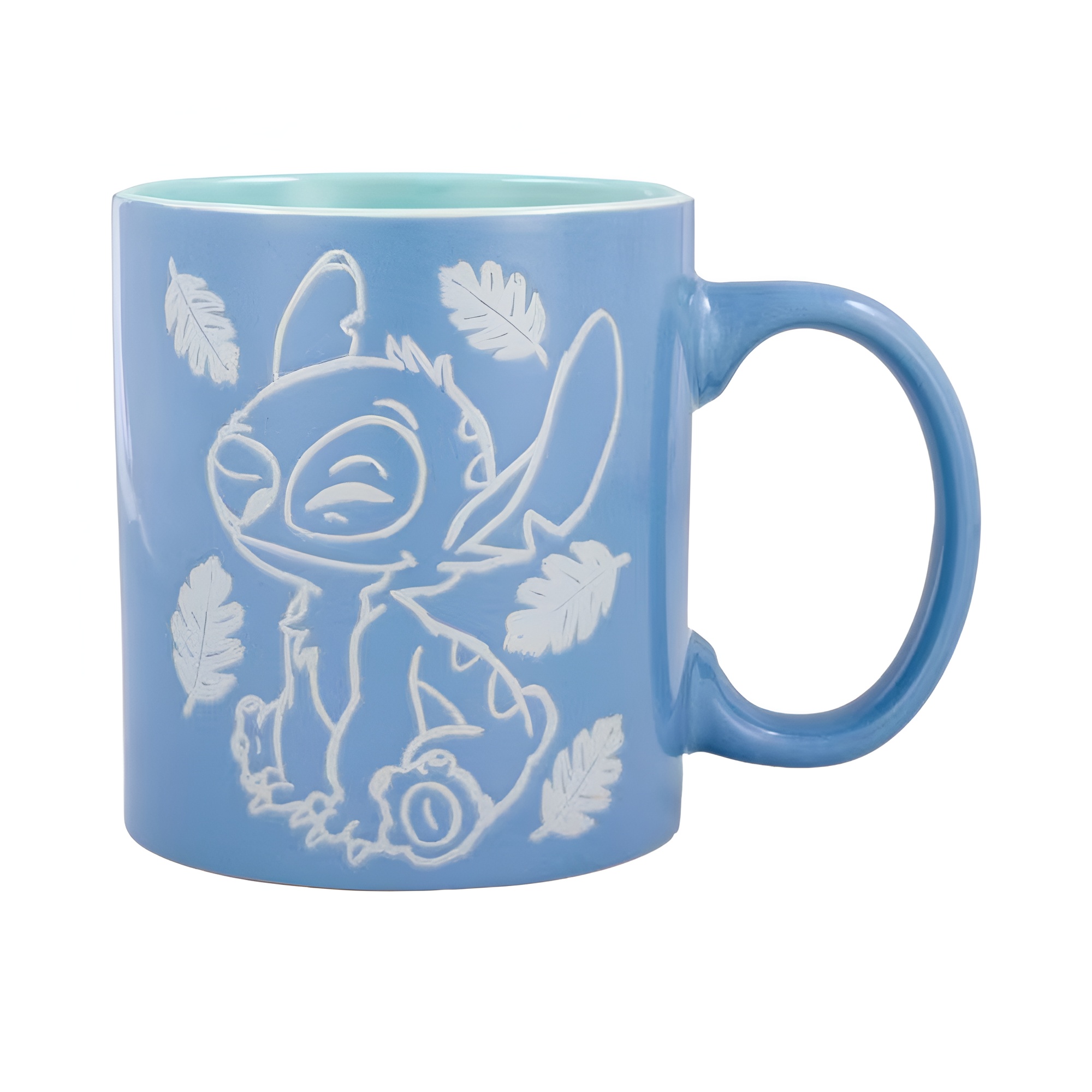 Stitch Wax Resist Themed 20oz Ceramic Coffee Mug