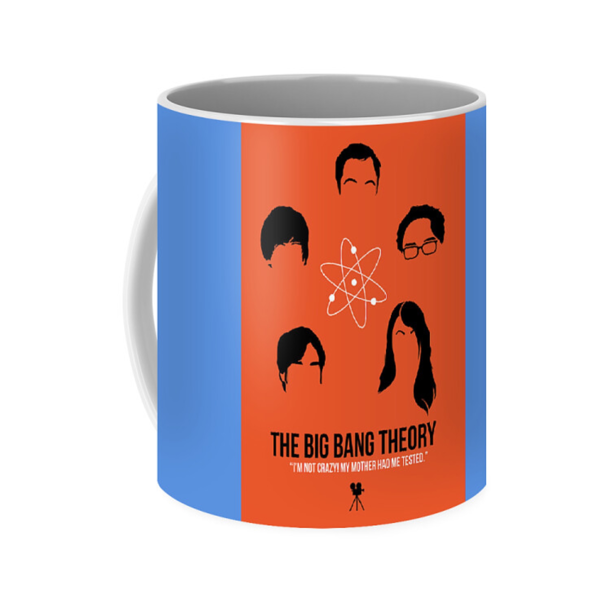 I Am Not Crazy Quote Print Poster Style The Big Bang Theory Ceramic Coffee Mug