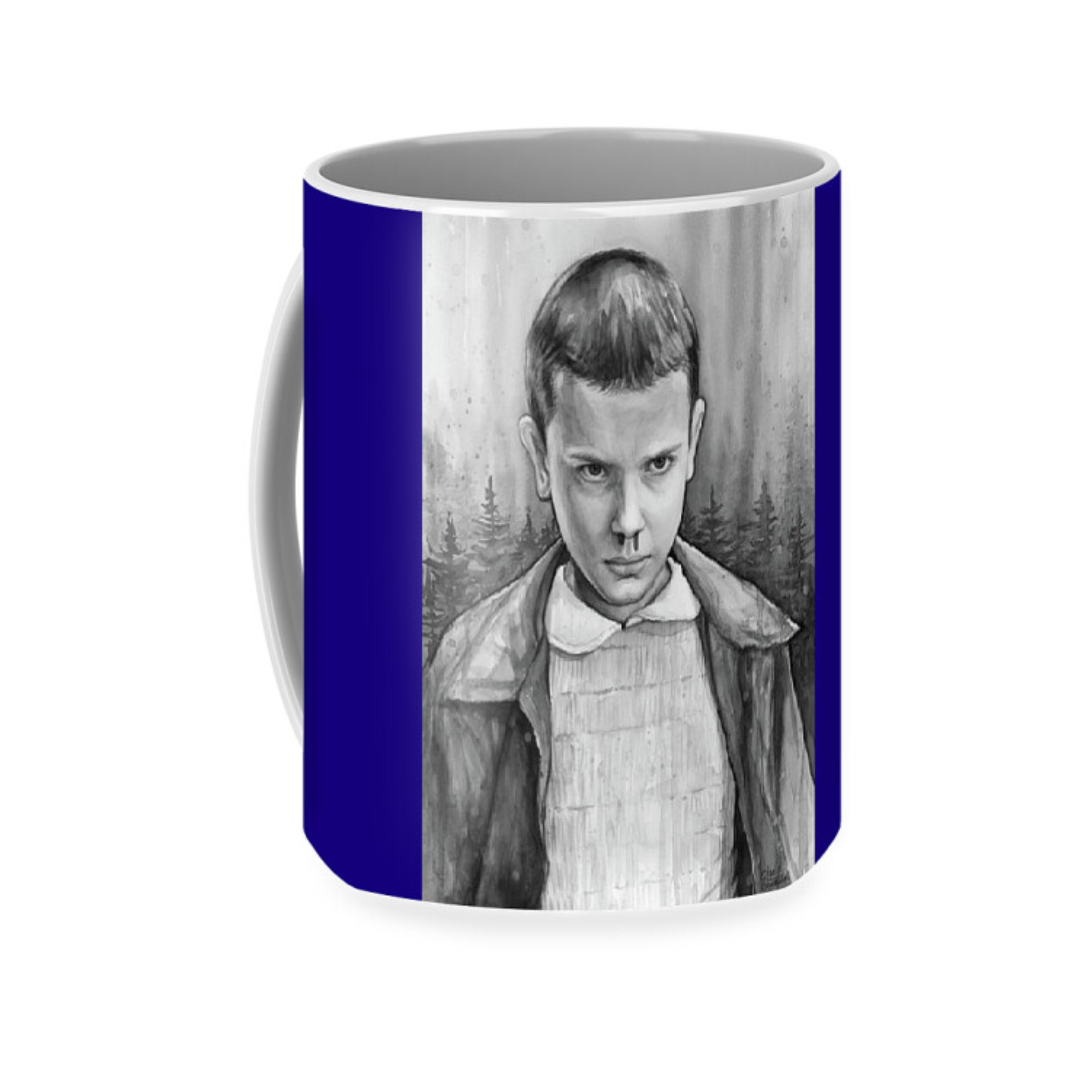 Stranger Things Eleven Fan Art Coffee Mug