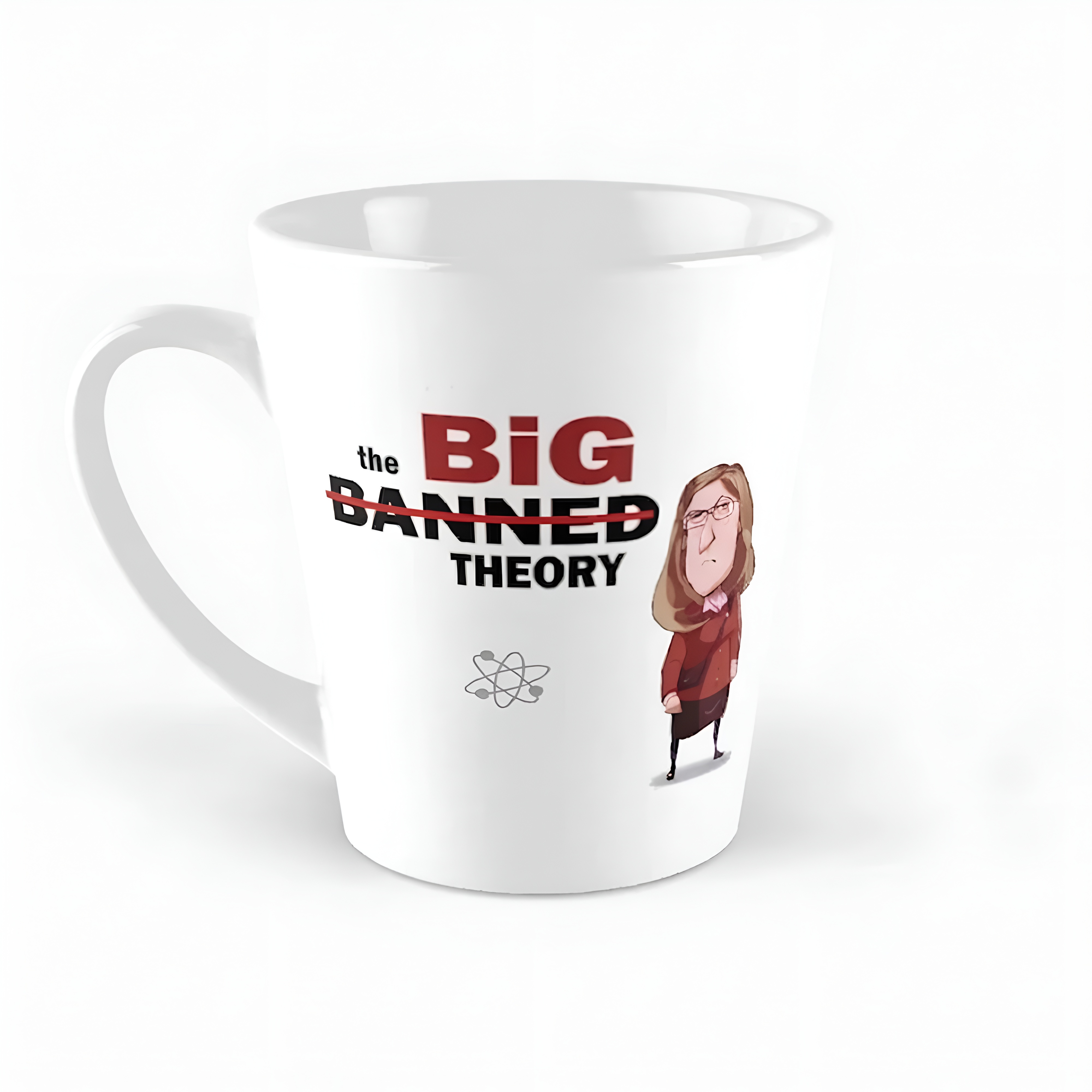 Big Banned Theory Amy Farrah Fowler Parody Mug
