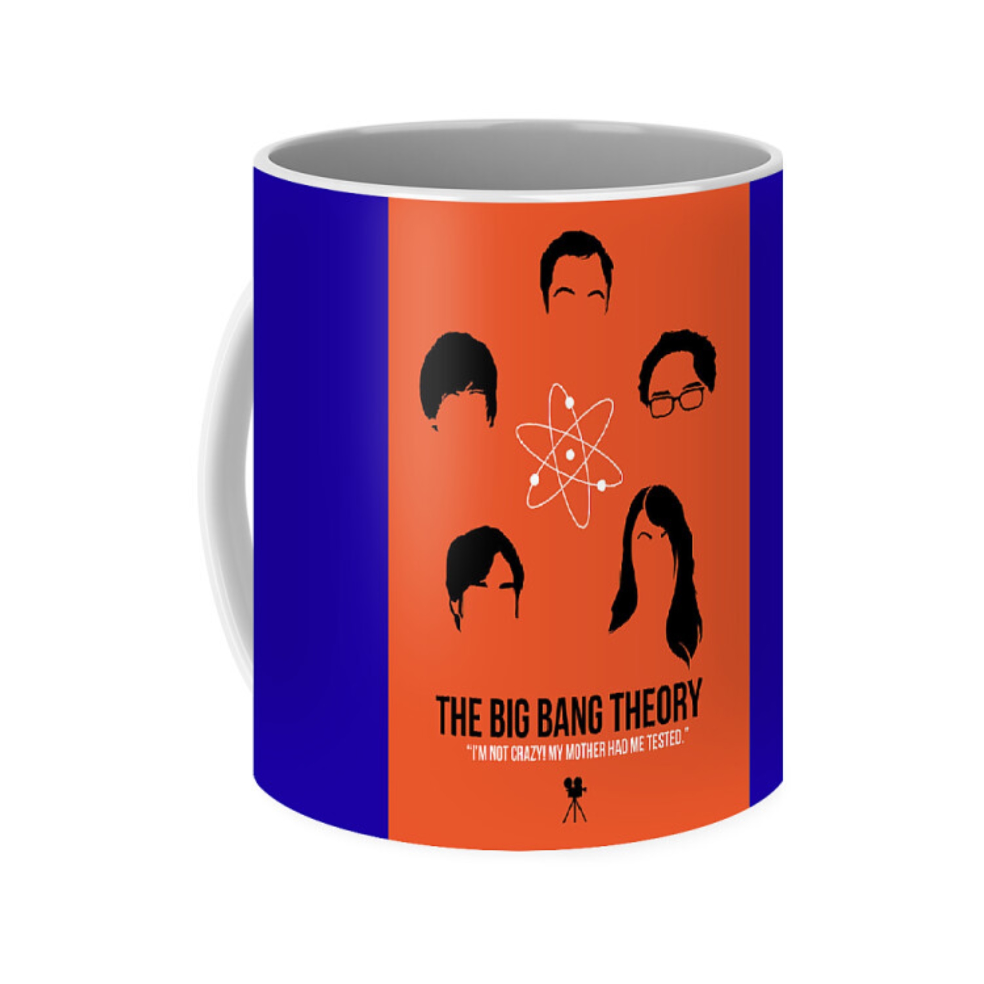 I Am Not Crazy Quote Print Poster Style The Big Bang Theory Ceramic Coffee Mug