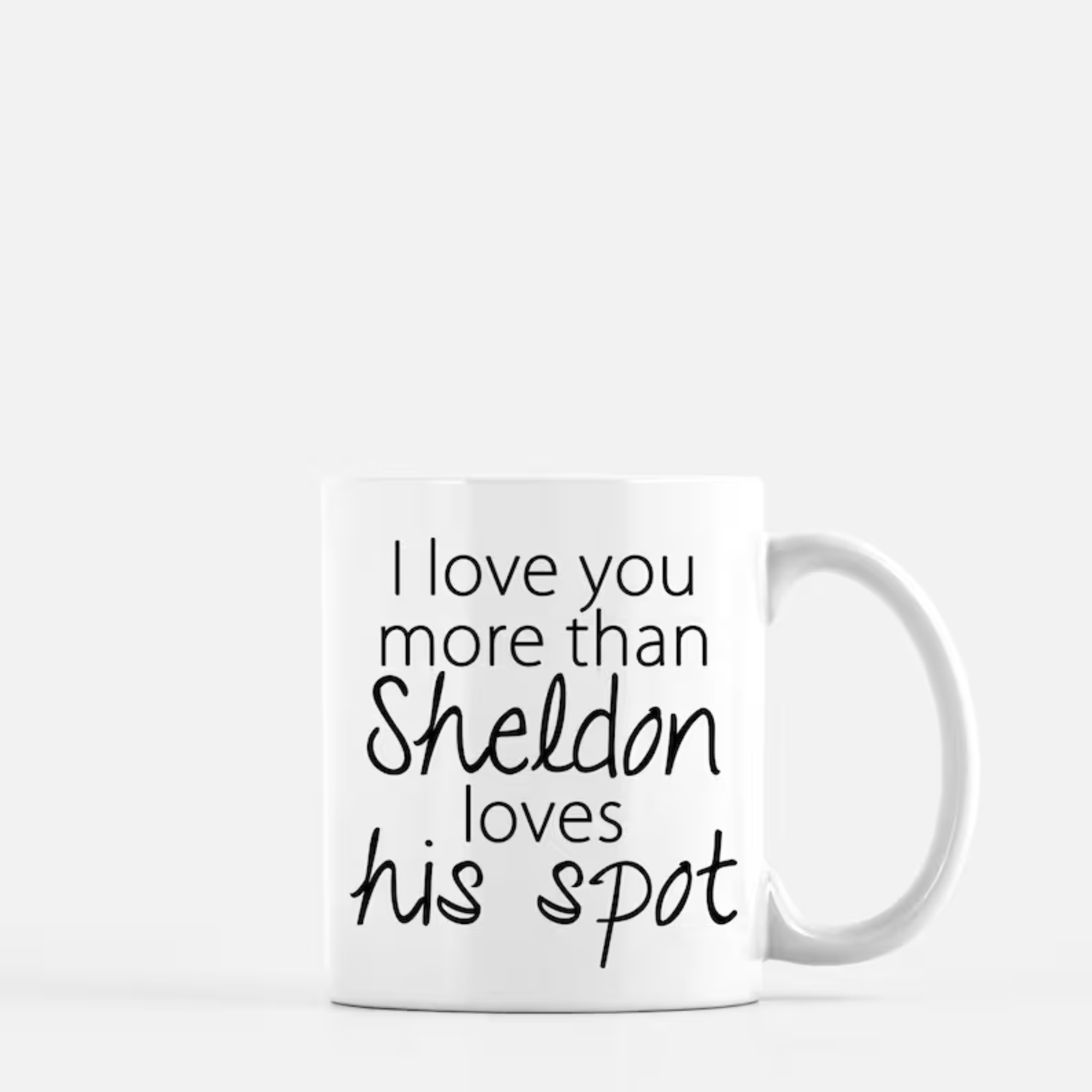 Big Bang Theory Quote Coffee Mug With Funny Sheldon Design For Adults