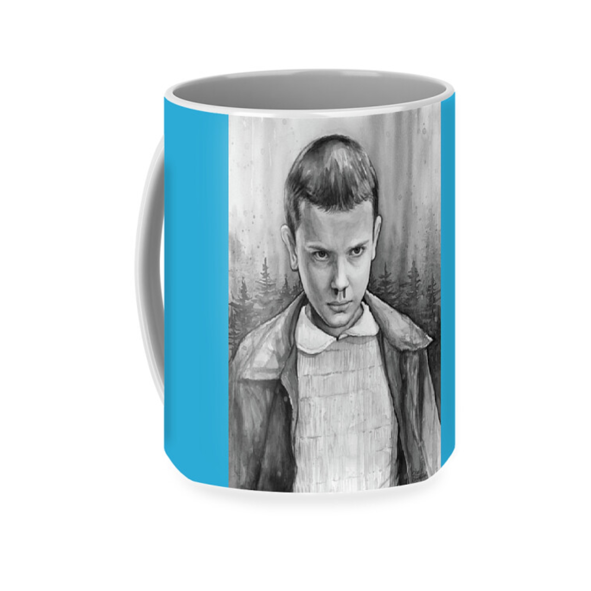 Stranger Things Eleven Fan Art Coffee Mug