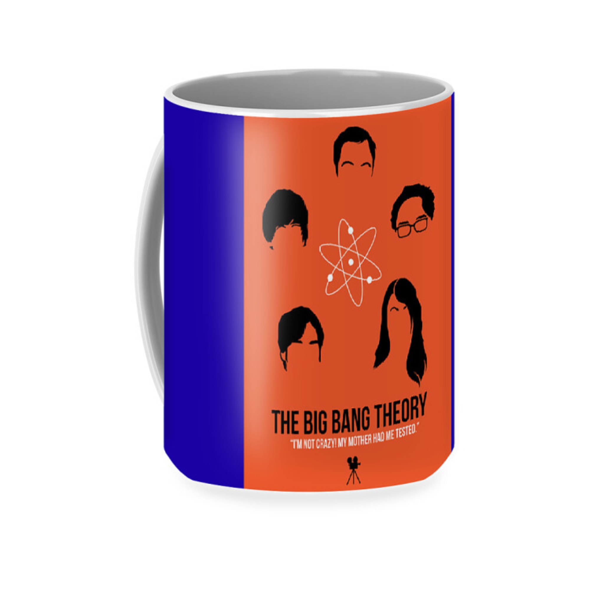 I Am Not Crazy Quote Print Poster Style The Big Bang Theory Ceramic Coffee Mug