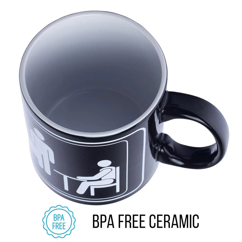 Silver Buffalo The Office Title Sign 20oz Ceramic Mug, 5 of 8