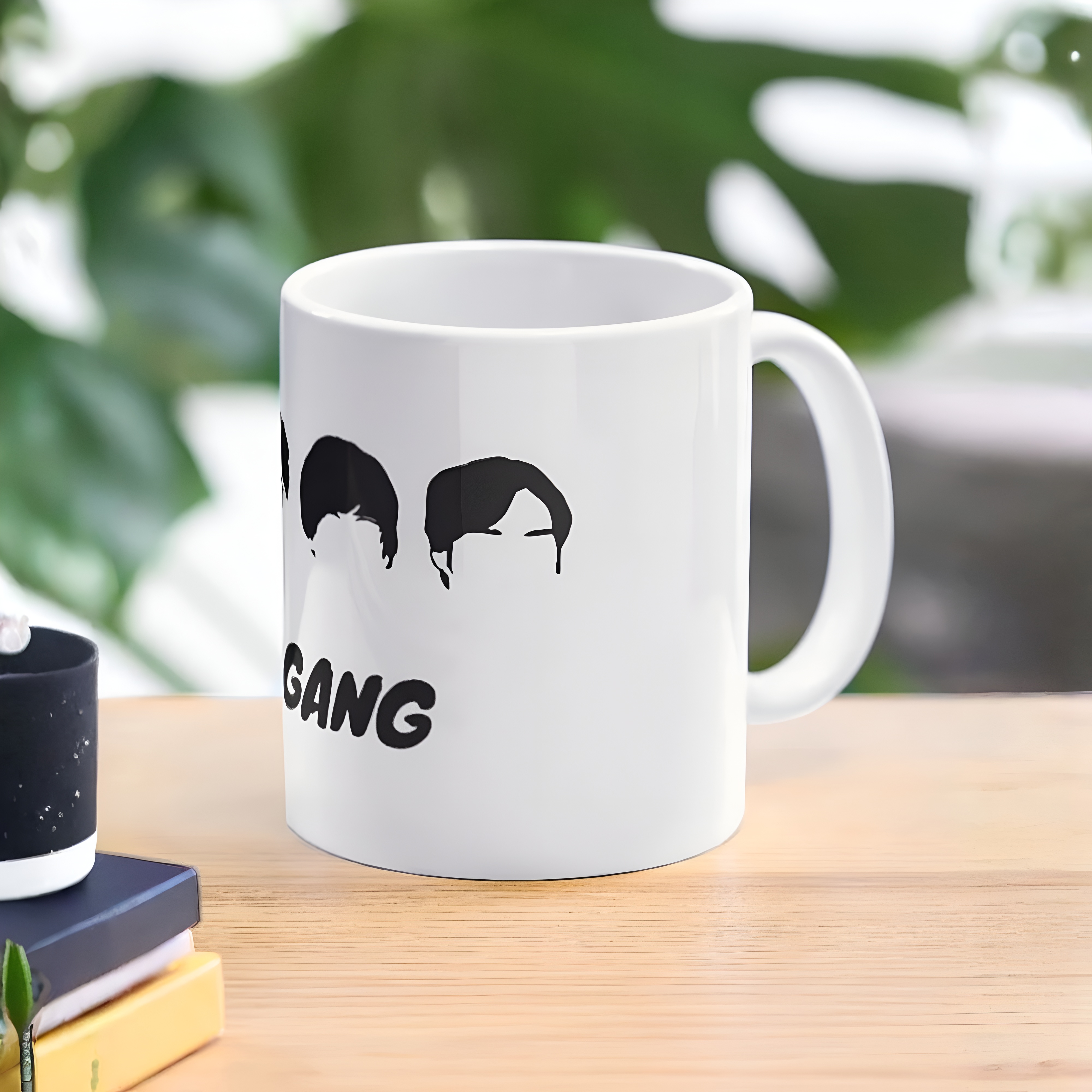 Big Bang Theory Minimalist The Gang Silhouette Mug