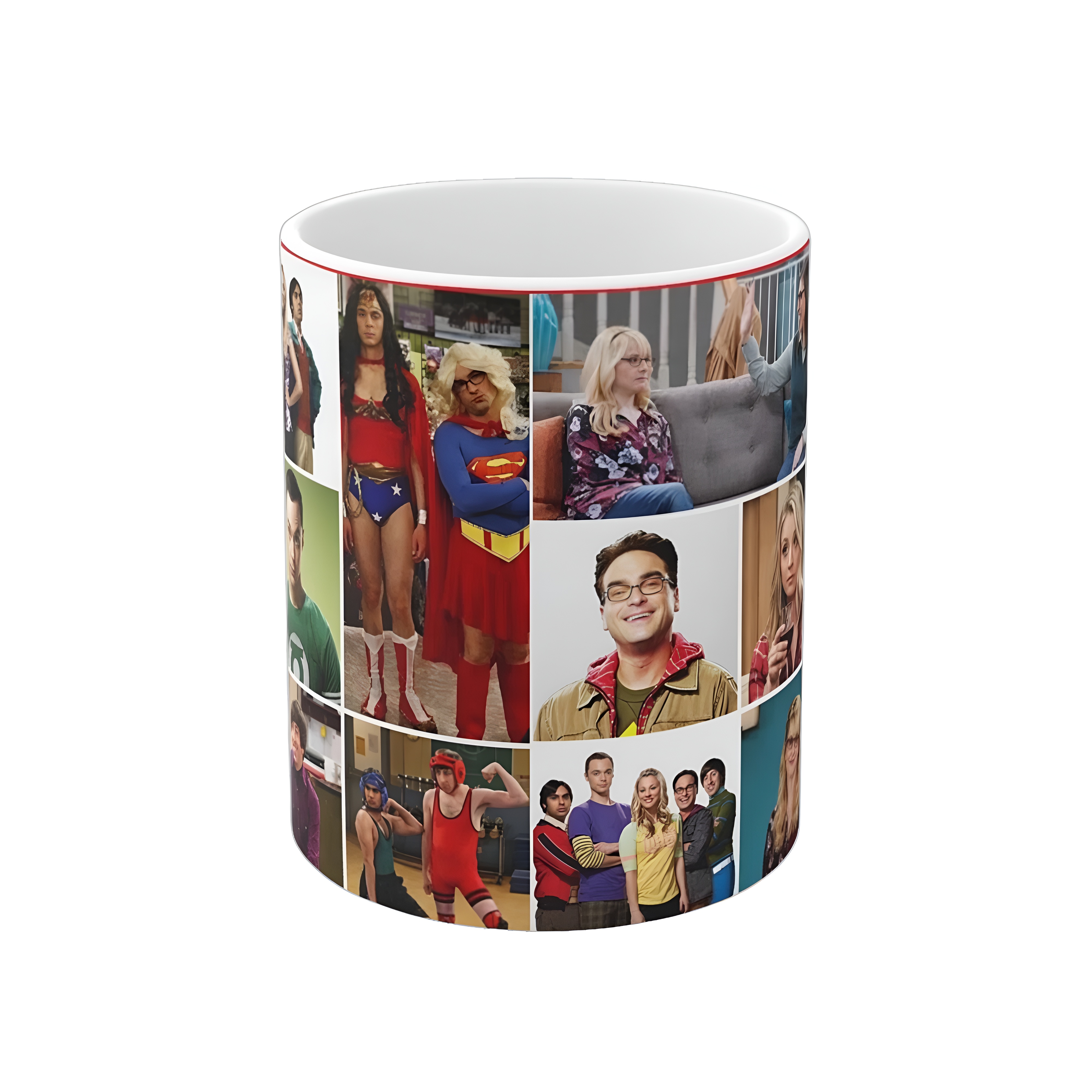 Big Bang Theory Ensemble Collage Portrait Coffee Mug