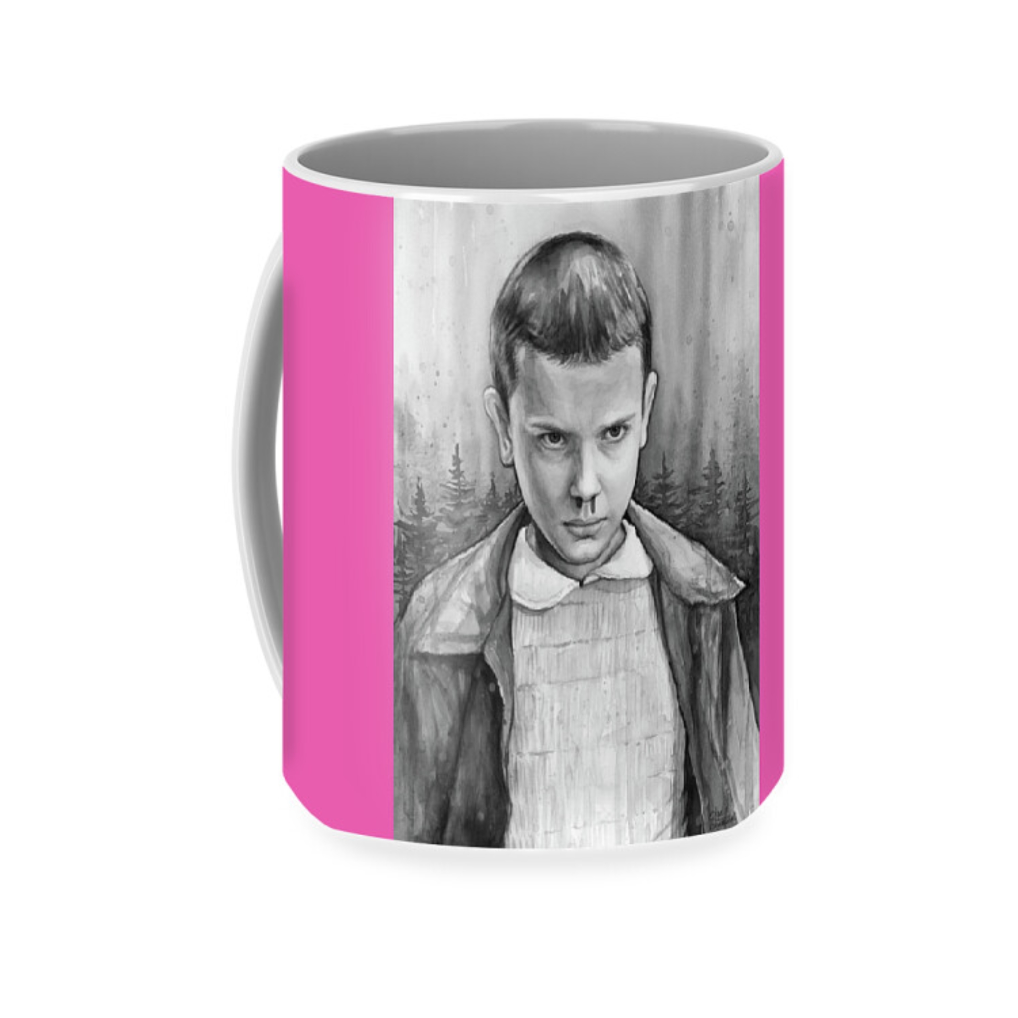 Stranger Things Eleven Fan Art Coffee Mug