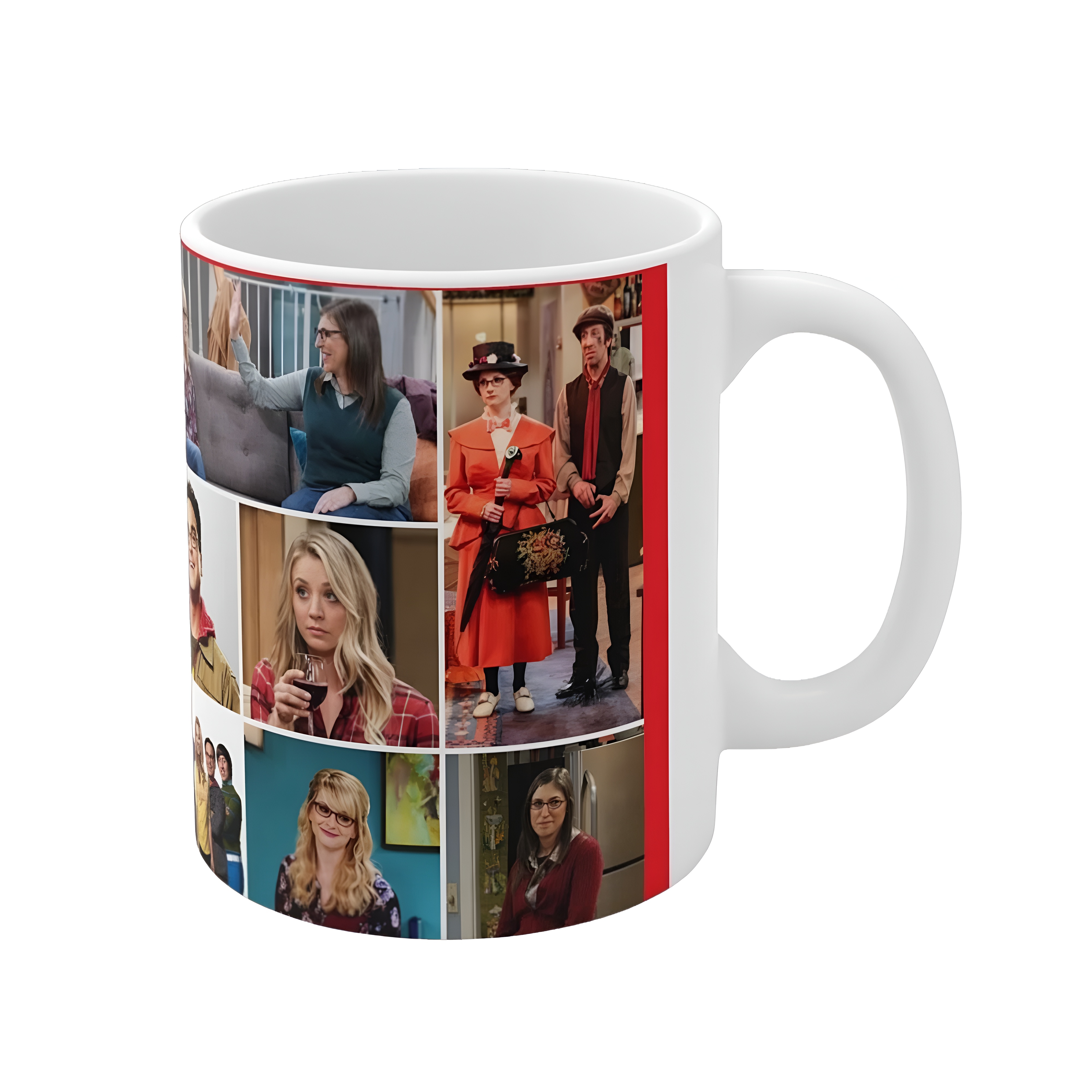 Big Bang Theory Ensemble Collage Portrait Coffee Mug