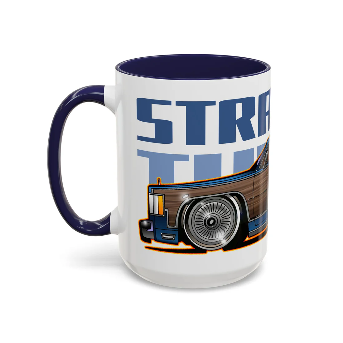 STRANGER THINGS Mercury Colony Park Wagon Collectible Fireball Art Coffee Mug 2 Sizes