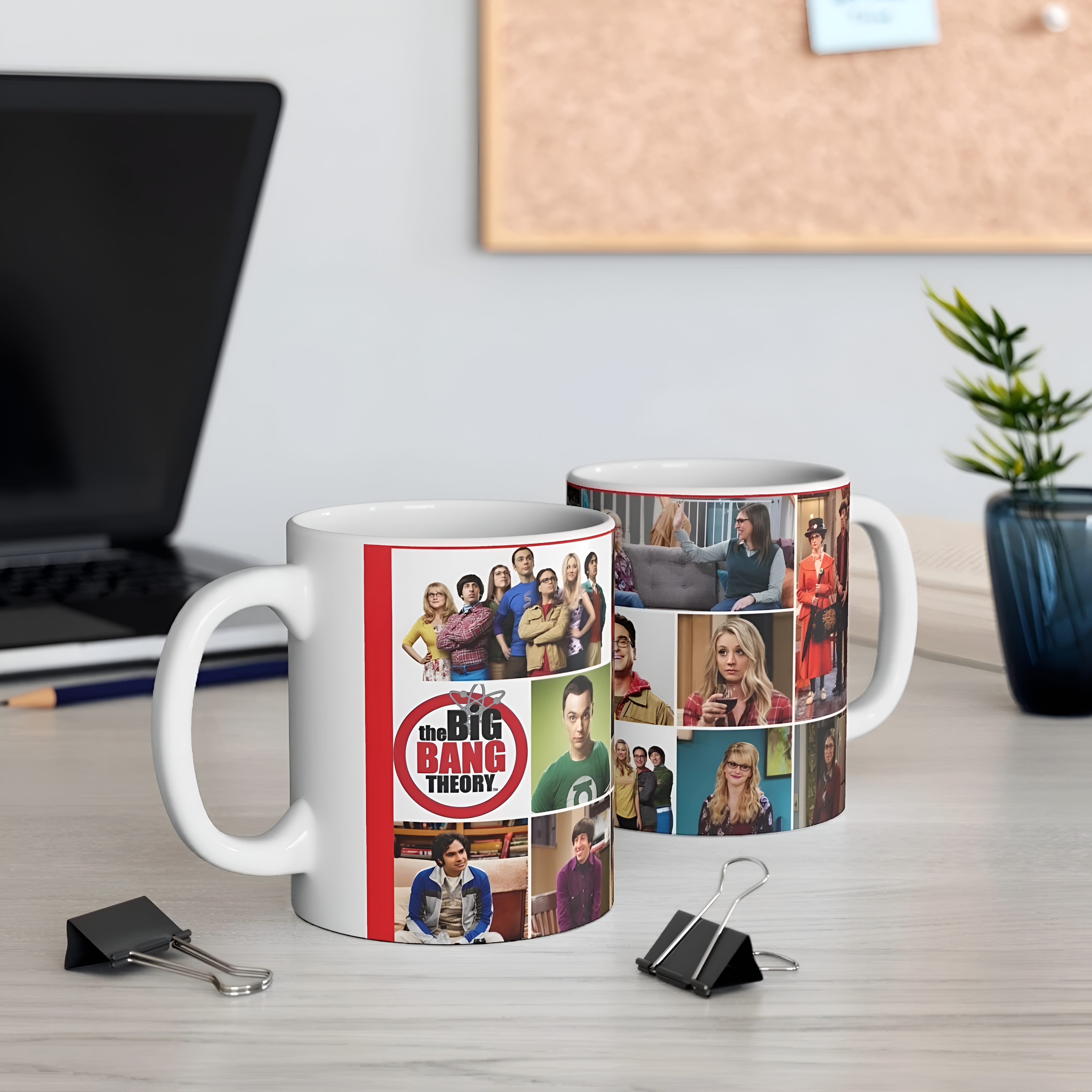 Big Bang Theory Ensemble Collage Portrait Coffee Mug