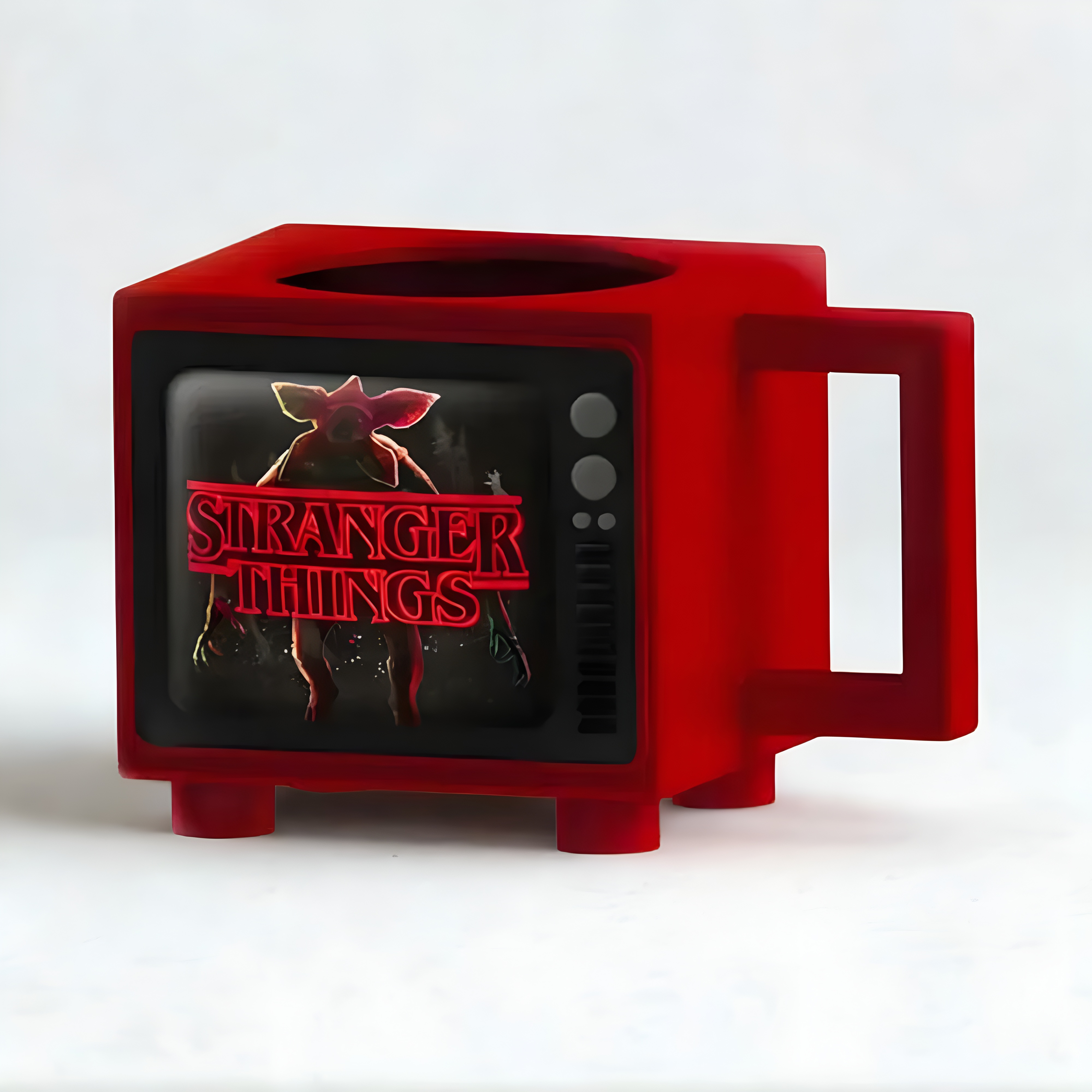 Stranger Things Retro TV Heat Changing Mug With Logo Reveal