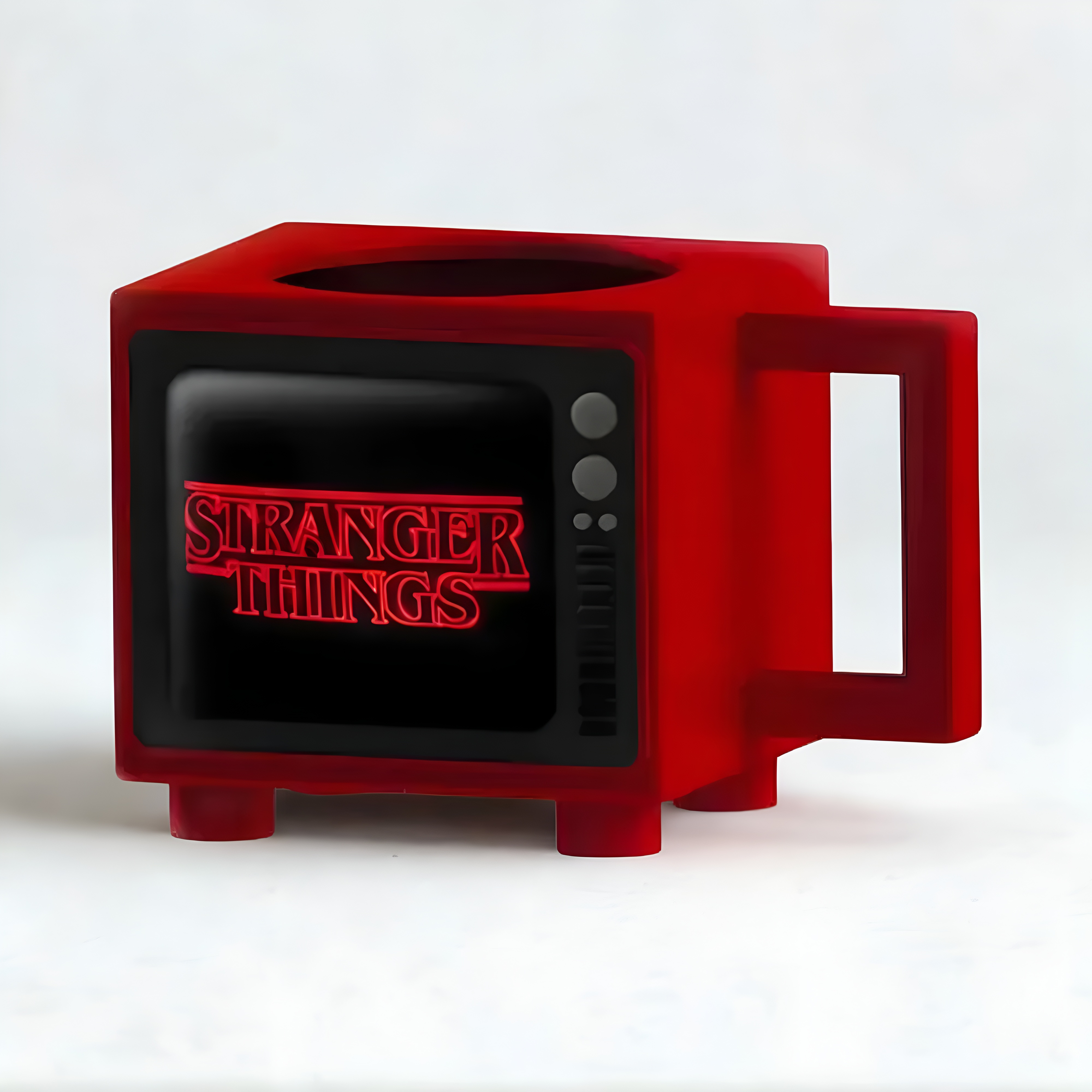 Stranger Things Retro TV Heat Changing Mug With Logo Reveal