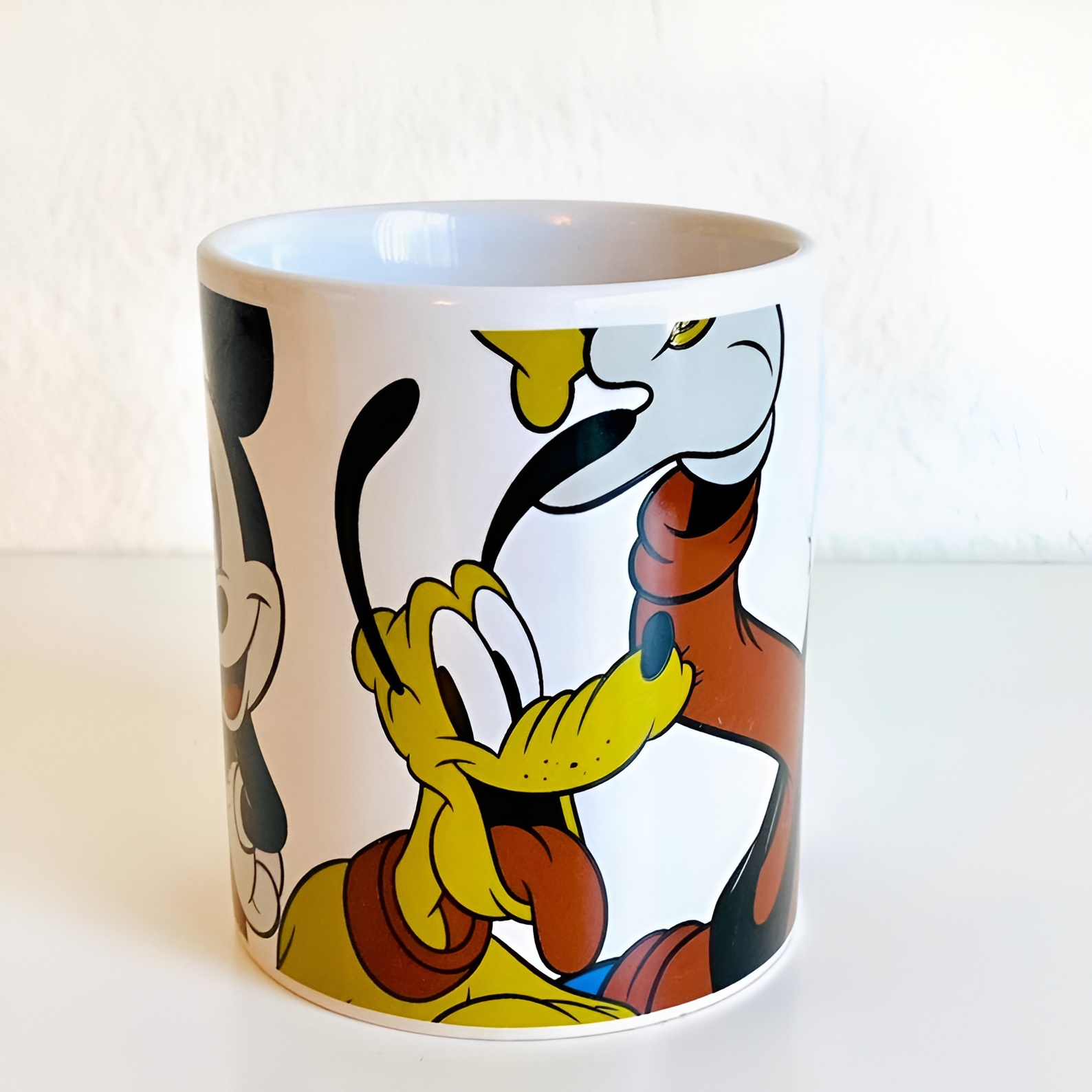 Mickey Minnie Goofy And Pluto Character Printed Mug