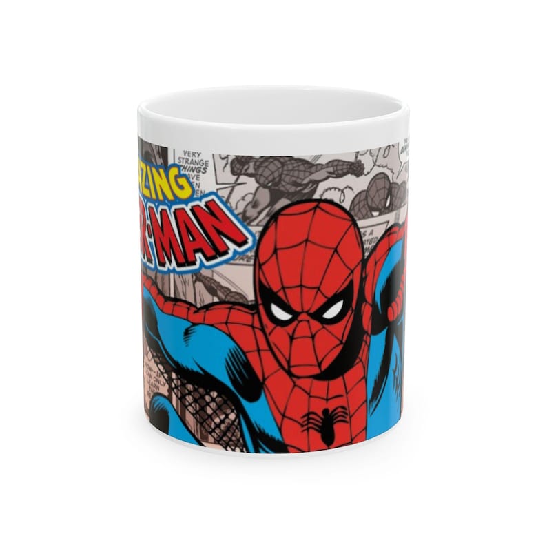 Amazing Spider Man Comic Mug