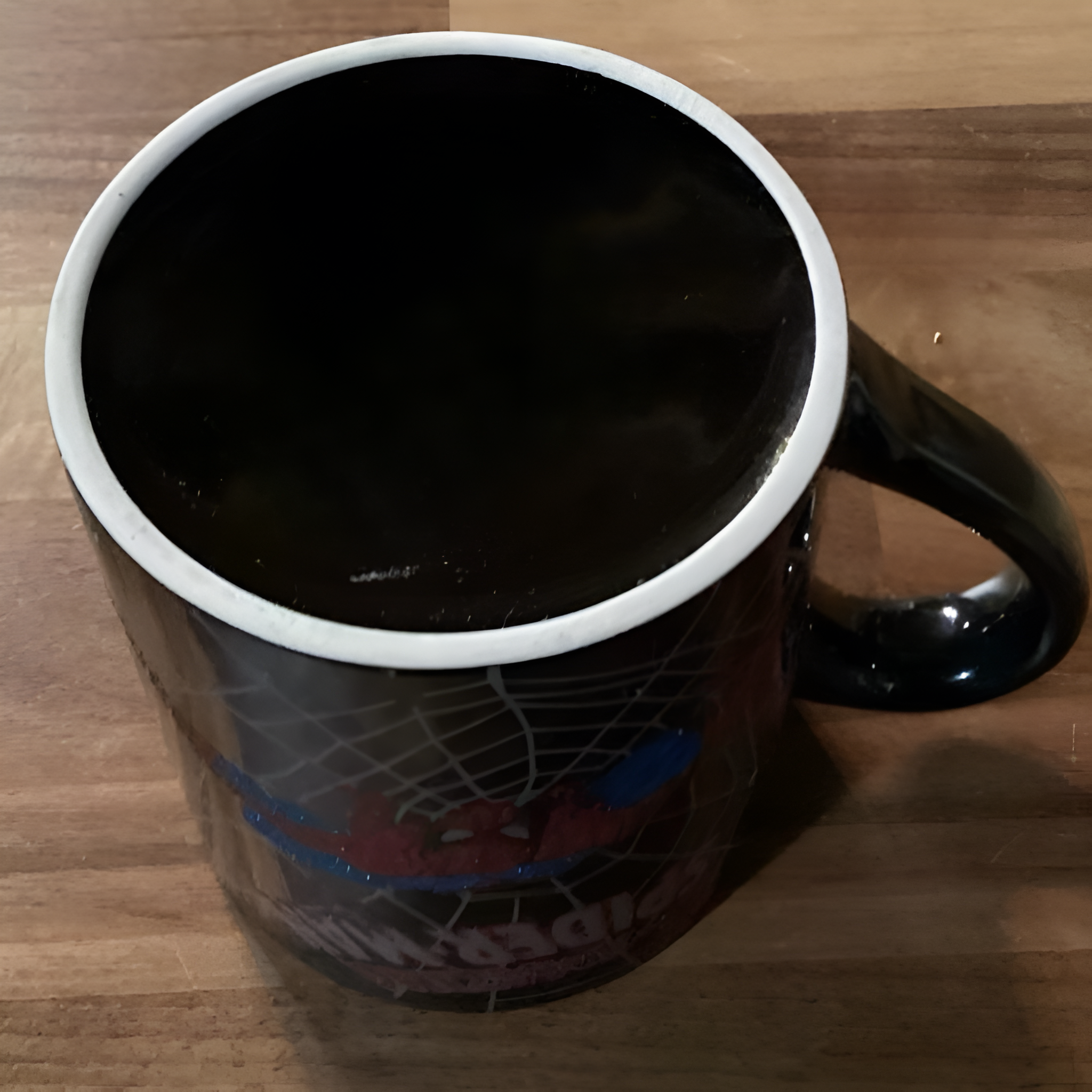 Amazing Spider Man Glitter Coffee Mug Cup