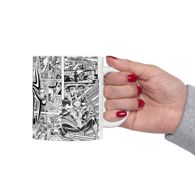 Spider Man Logo Comic Mug