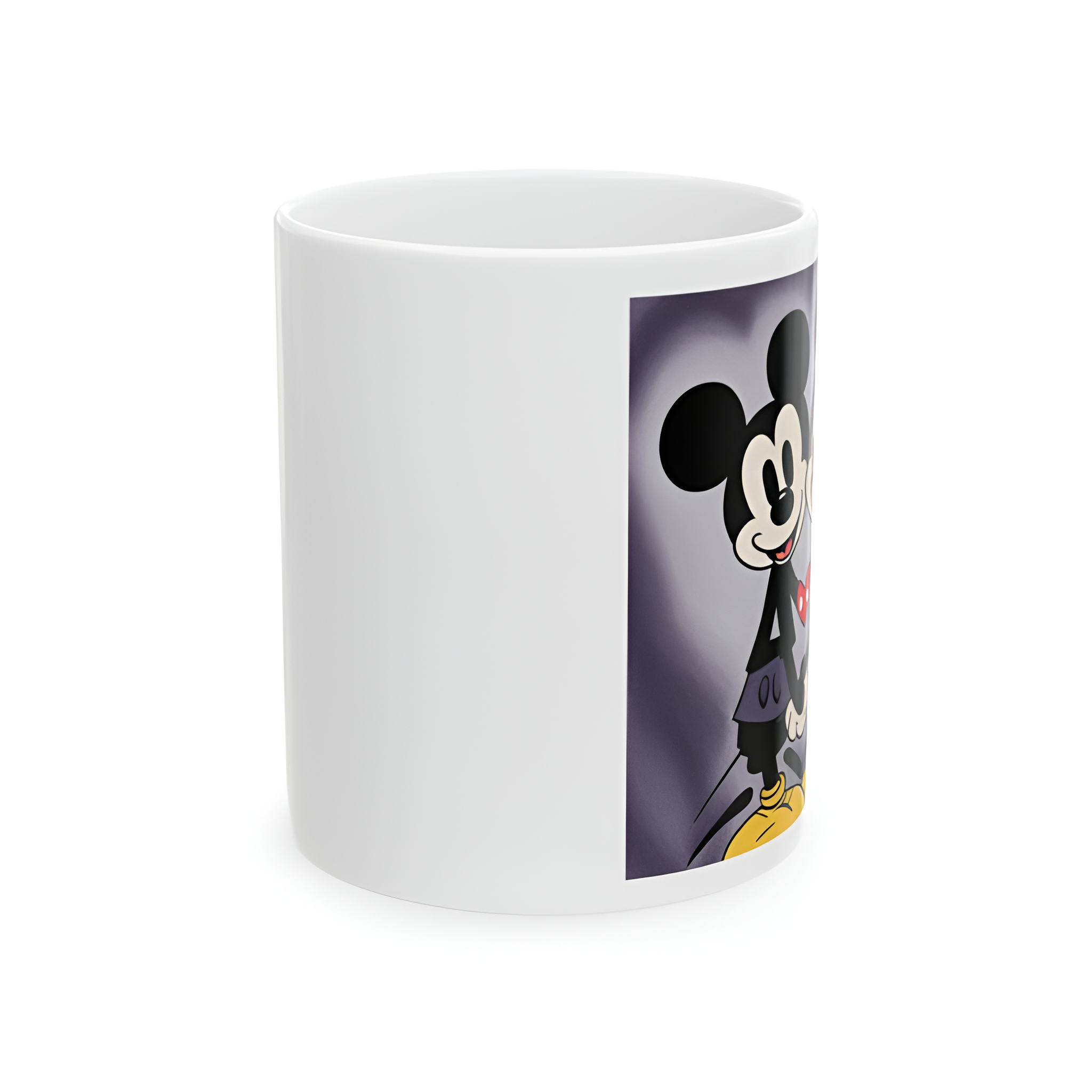 11oz Mickey And Minnie Printed Ceramic Mug 