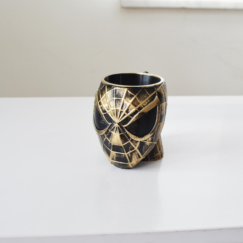 Handmade Spider Man Mug