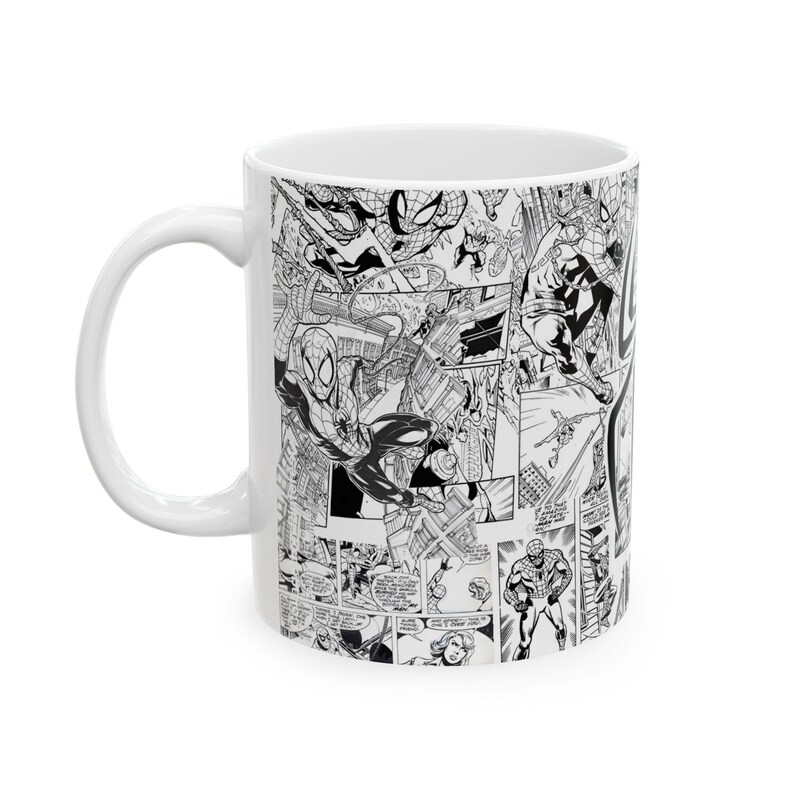 Spider Man Logo Comic Mug
