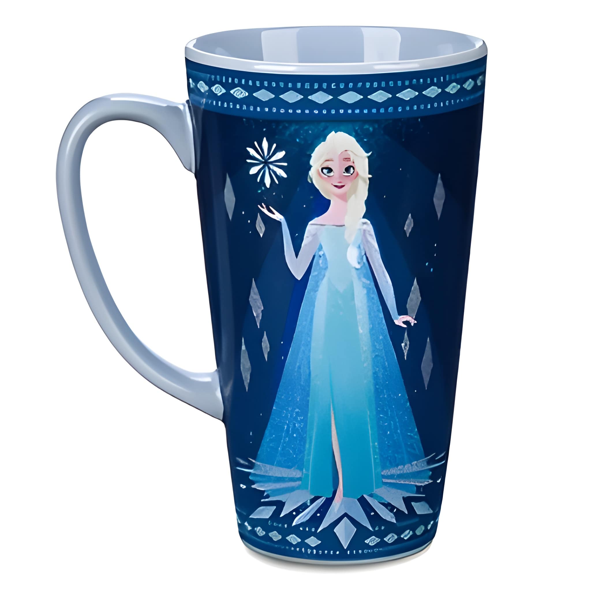 Elsa Anna Frozen Themed 10th Anniversary Coffee Cup