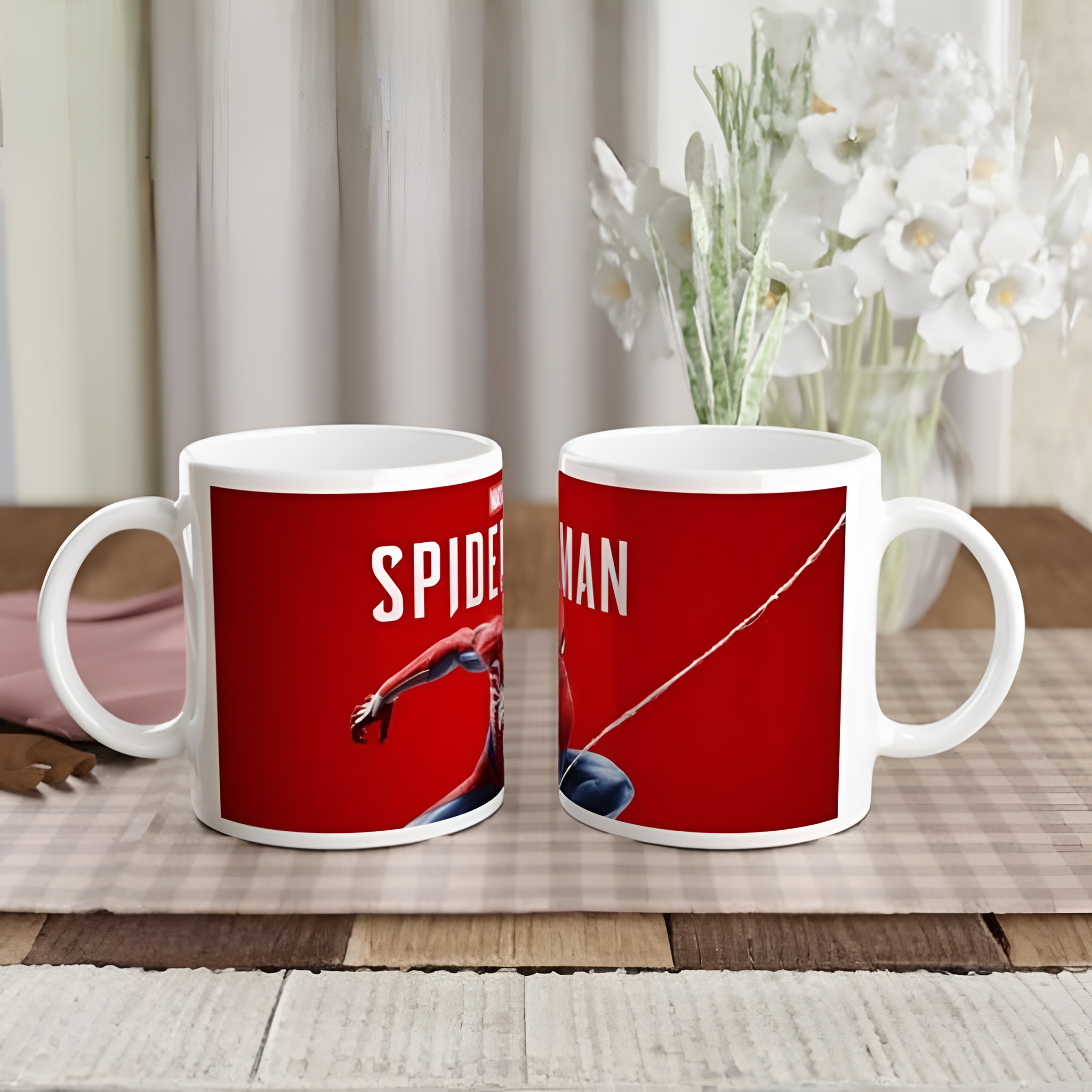 Spider Man Dynamic Swing Printed Coffee Mug