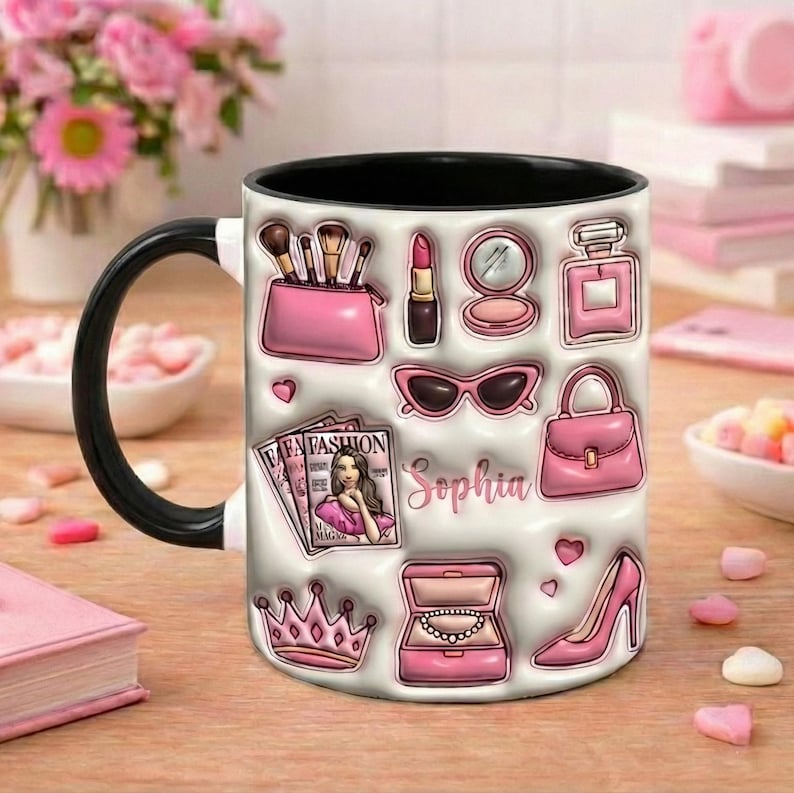 Personalized Fashion Name Mug